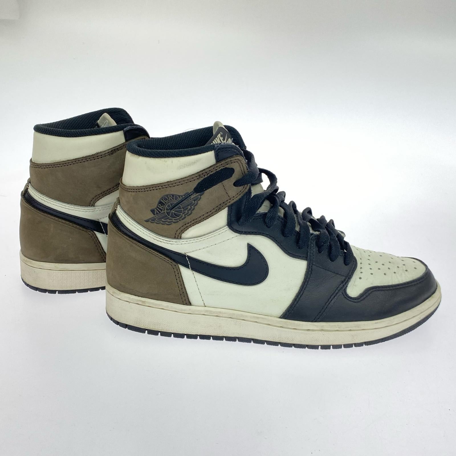 スニーカー NIKE AIR JORDAN 1 RETRO HIGH OG DARK MOCHA 555088-105 (27) 27cm (US9 UK8 1/2 EU44)