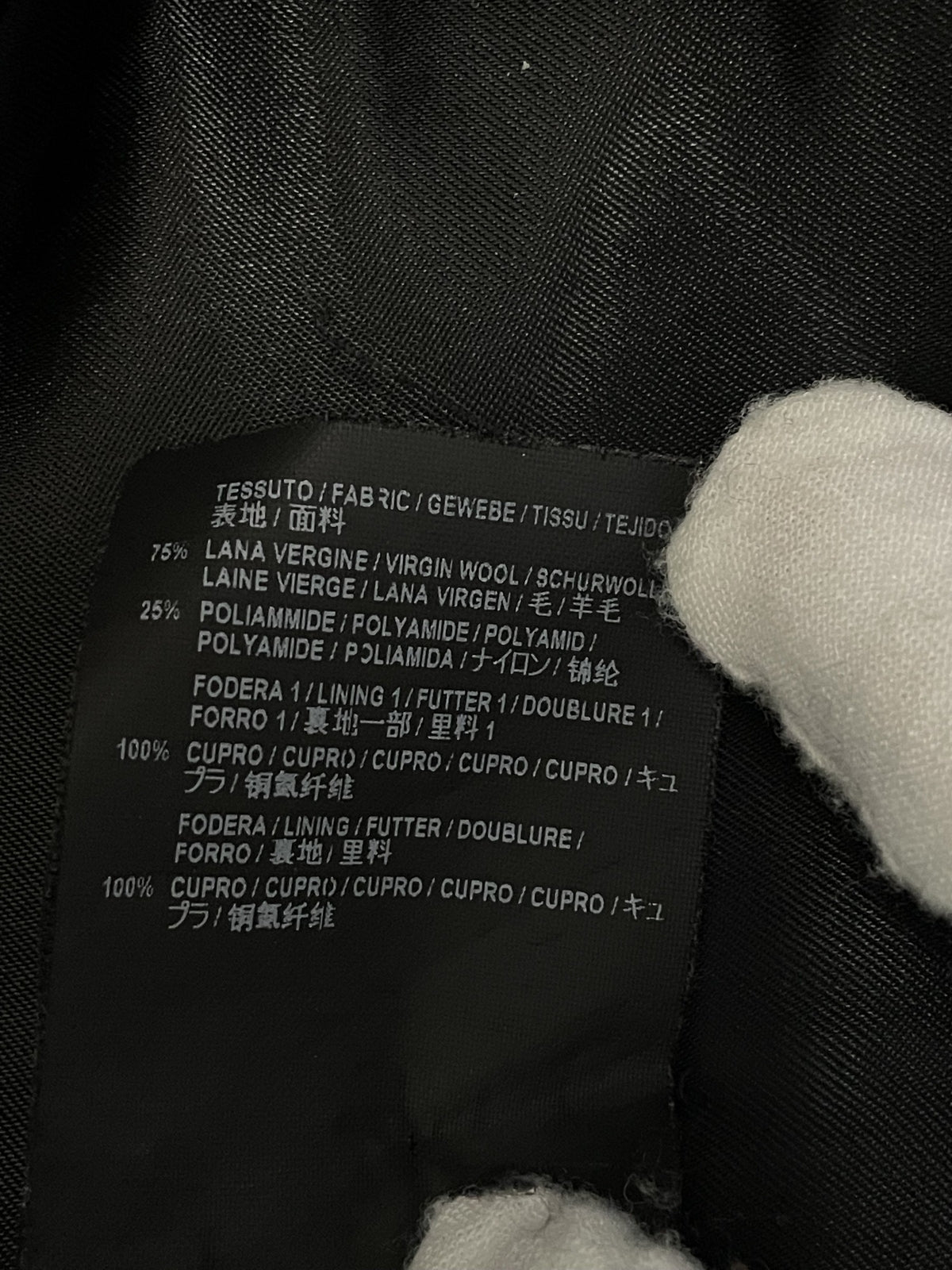 BALENCIAGA 16AW ウールロングチェスターコート 34 紺