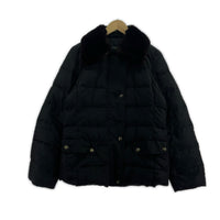 ダウンジャケット Weekend Max Mara ファー付 ダウンジャケット 黒 ブラック
