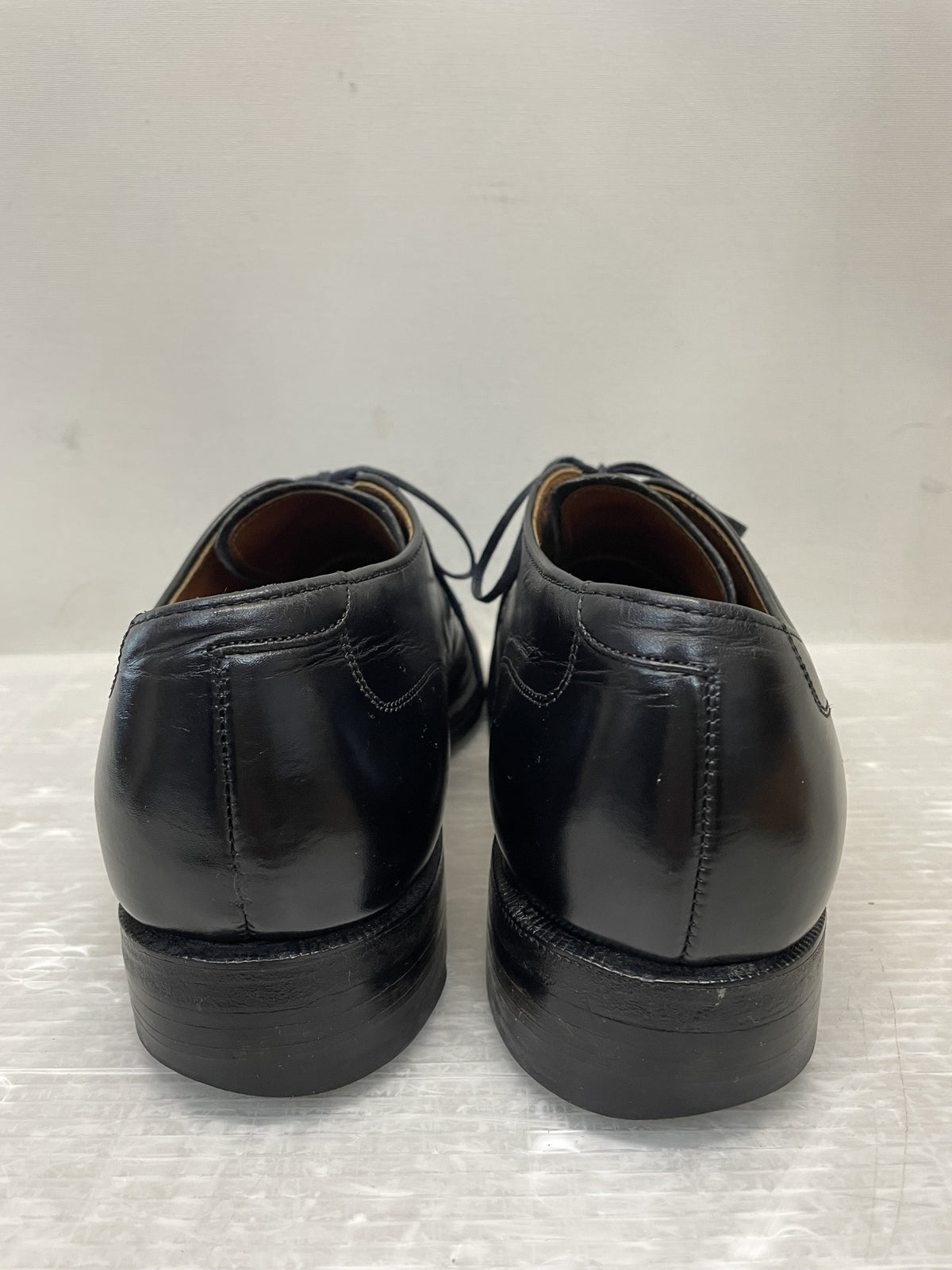 シューズ ALDEN×JOURNAL STANDARD別注 カーフレザー プレーントゥ レザーシューズ 7D 黒