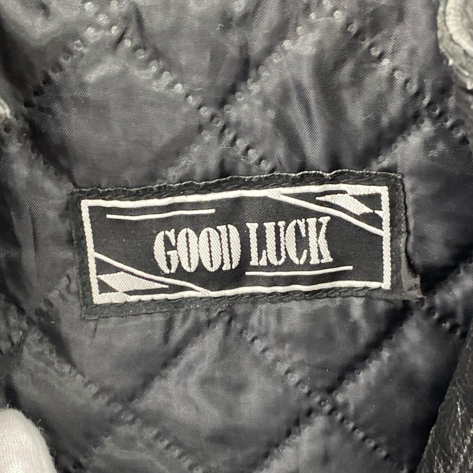 ジャケット GOOD LUCK 本革 M ブラック