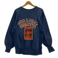 スウェット 90s REVERSE WEAVE ネイビー 米国製 M M ネイビー