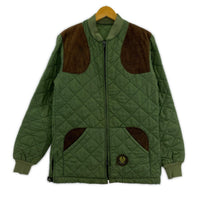 ジャケット 70s~80s/キルティング/MADE IN ENGLAND S グリーン