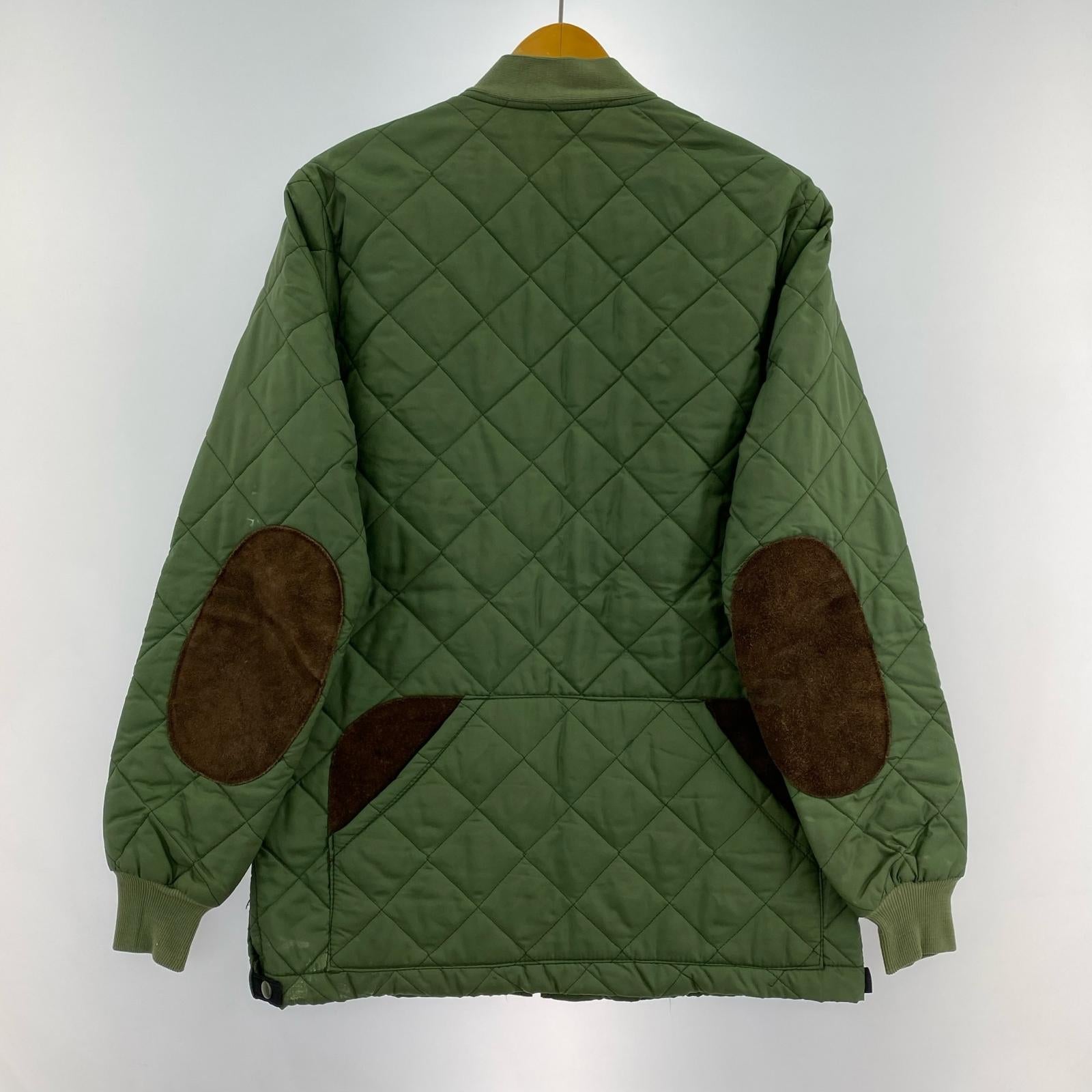 ジャケット 70s~80s/キルティング/MADE IN ENGLAND S グリーン