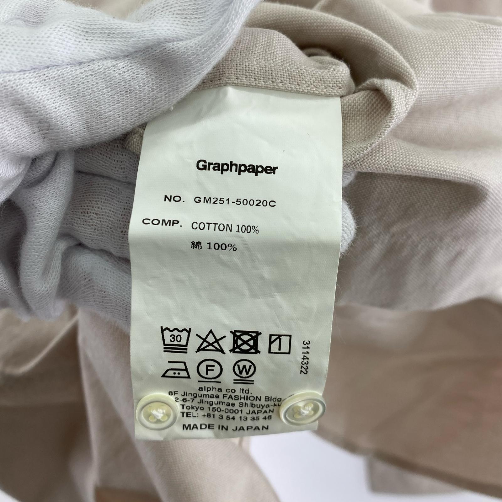 長袖シャツ ALTERALION 25SS BEG 2 2 ベージュ