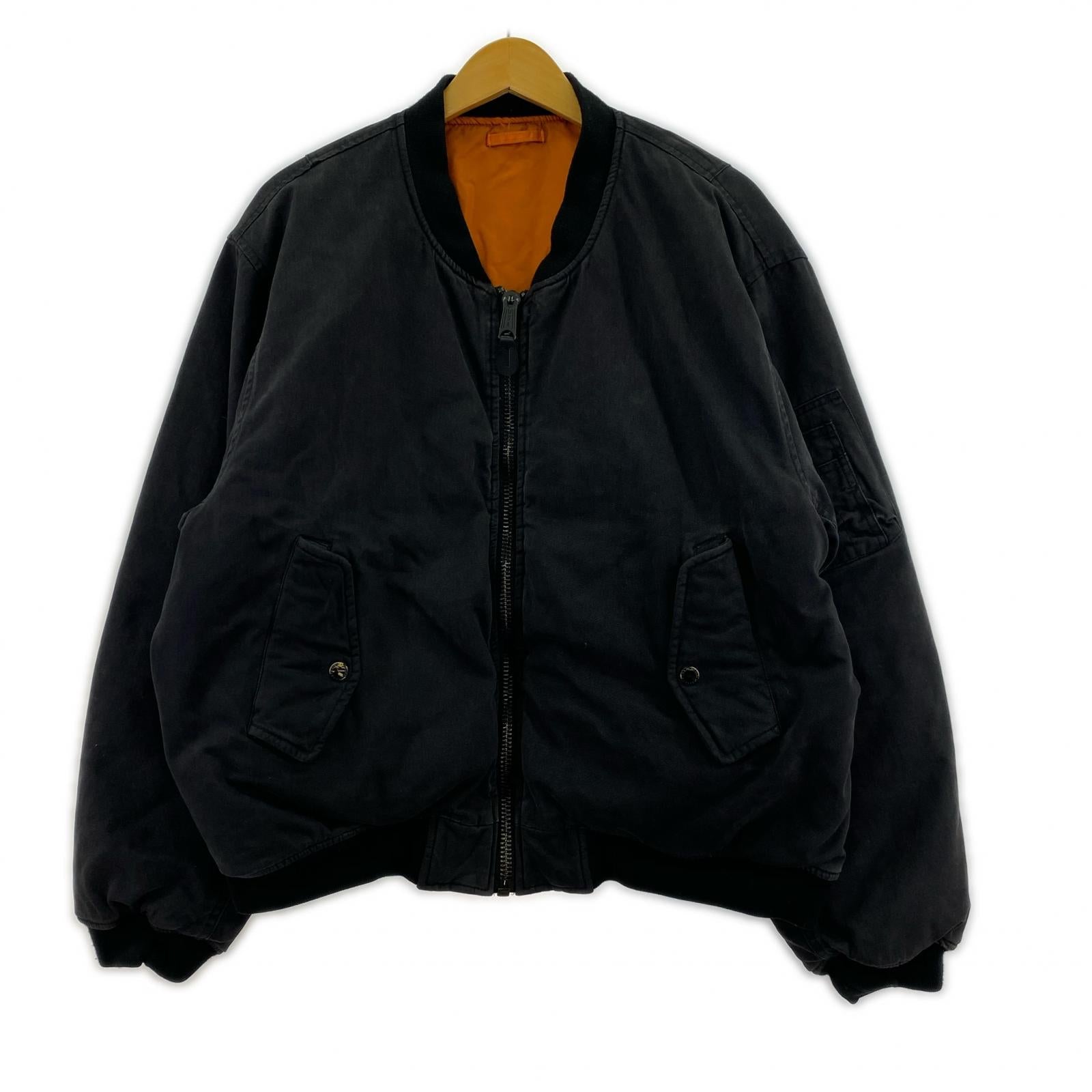 ジャケット F.M.C.D. ノンパテッド ボンバージャケット 黒 (S) S