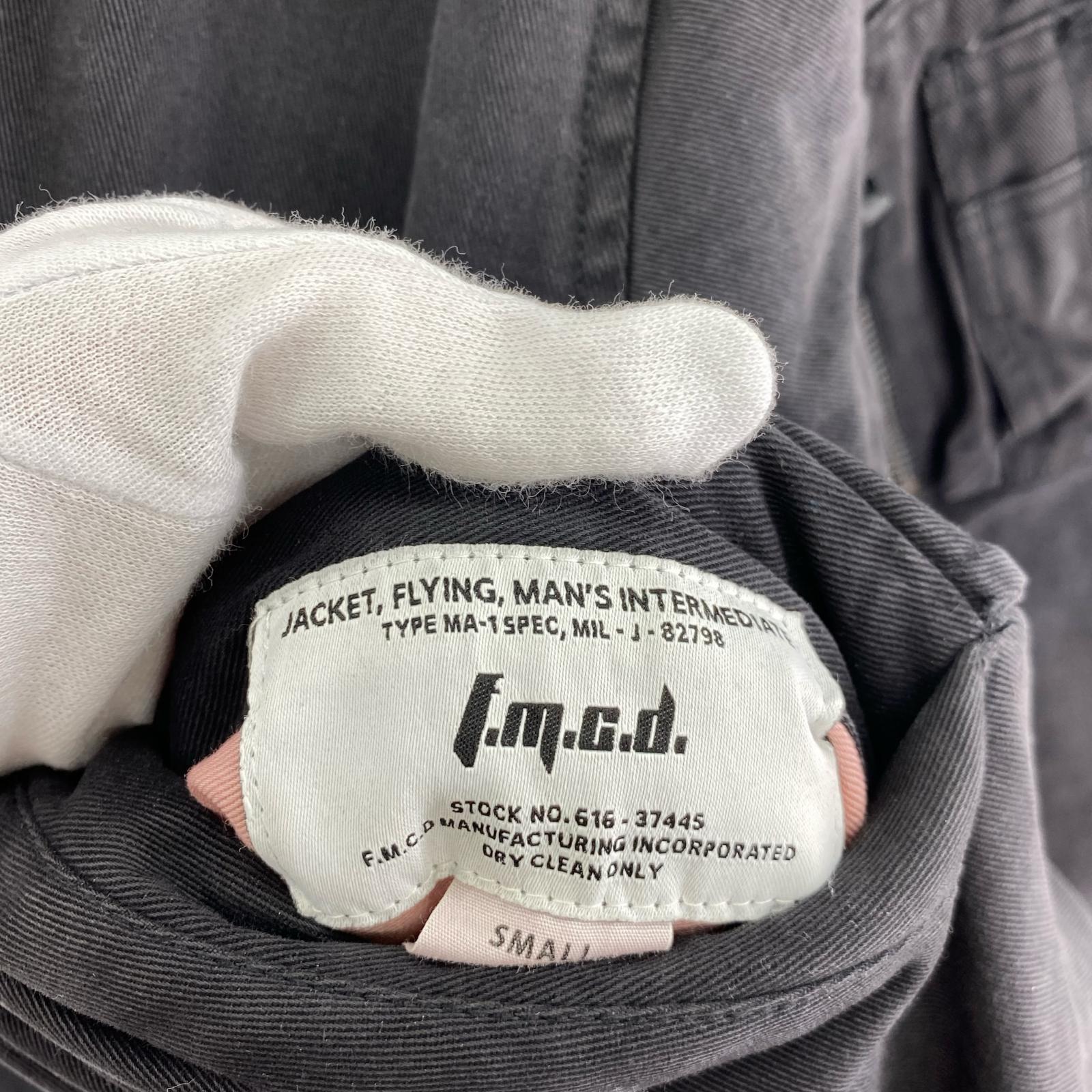 ジャケット F.M.C.D. ノンパテッド ボンバージャケット 黒 (S) S