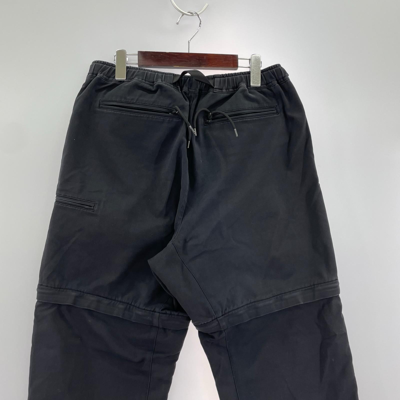パンツ XLARGE 2WAY デタッチャブルパンツ L ブラック L ブラック