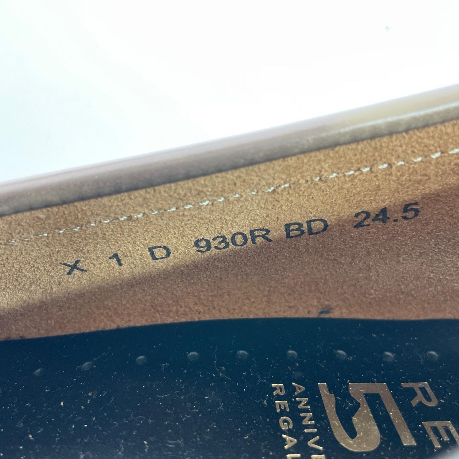 シューズ 50周年記念 930R コブラヴァンプ ローファーシューズ グレー 24.5cm 24.5cm (US6 1/2 UK6 EU39) グレー