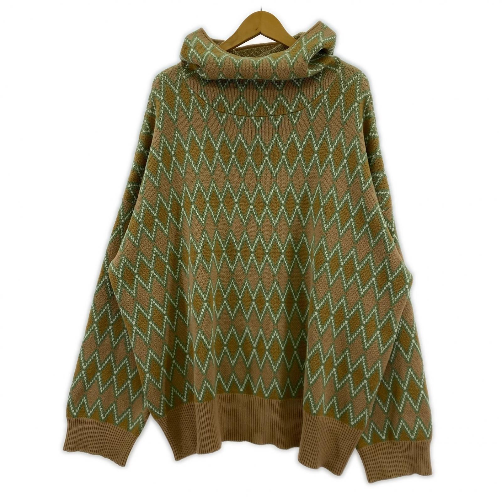 ニット DAIRIKU 23AW Face Cover Knit Pullover M M