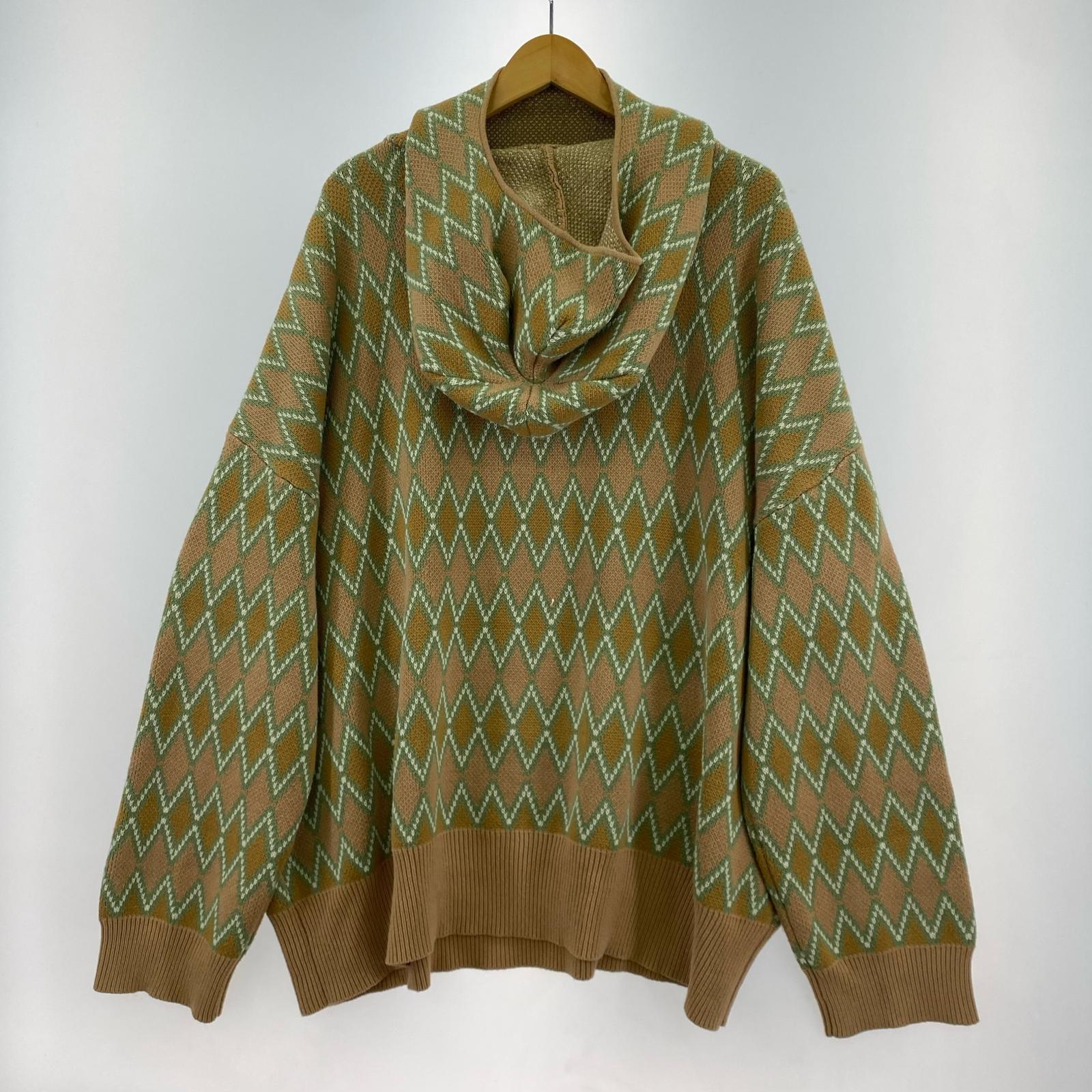 ニット DAIRIKU 23AW Face Cover Knit Pullover M M