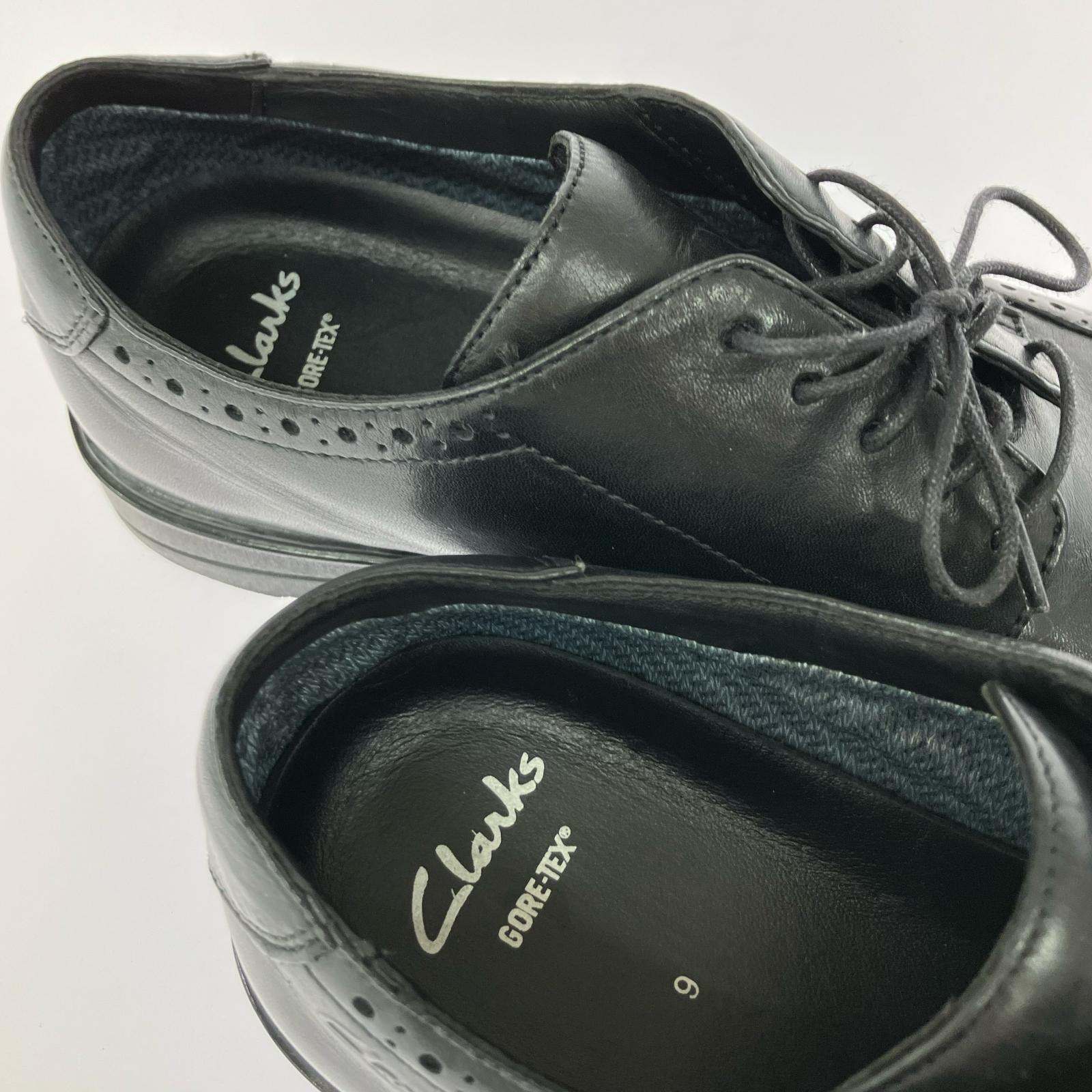ブーツ Clarks Orinoco GORE-TEX ウイングチップシューズ ブラック