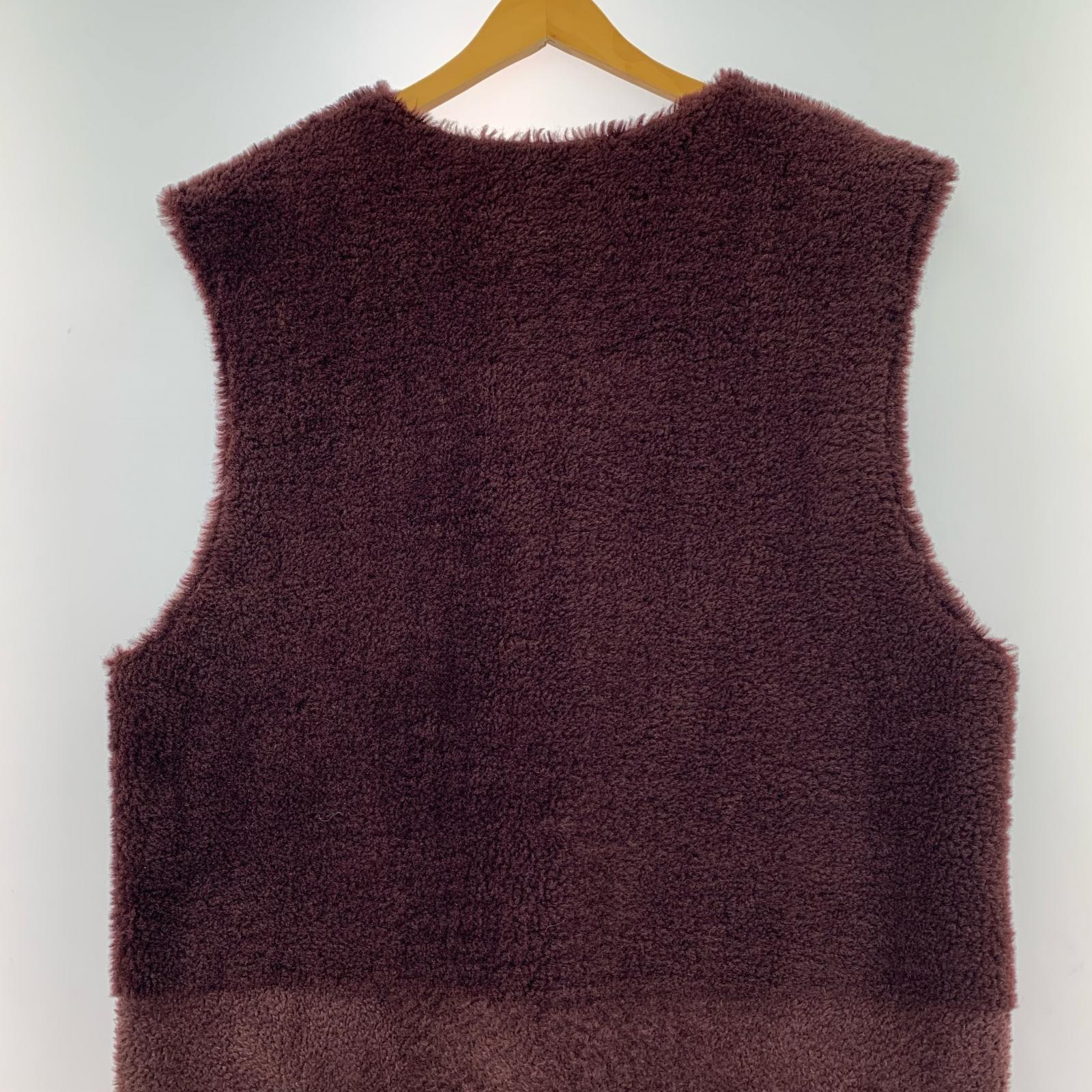 その他アウター AMERI FABRIC BLOCKING LONG BOA VEST M