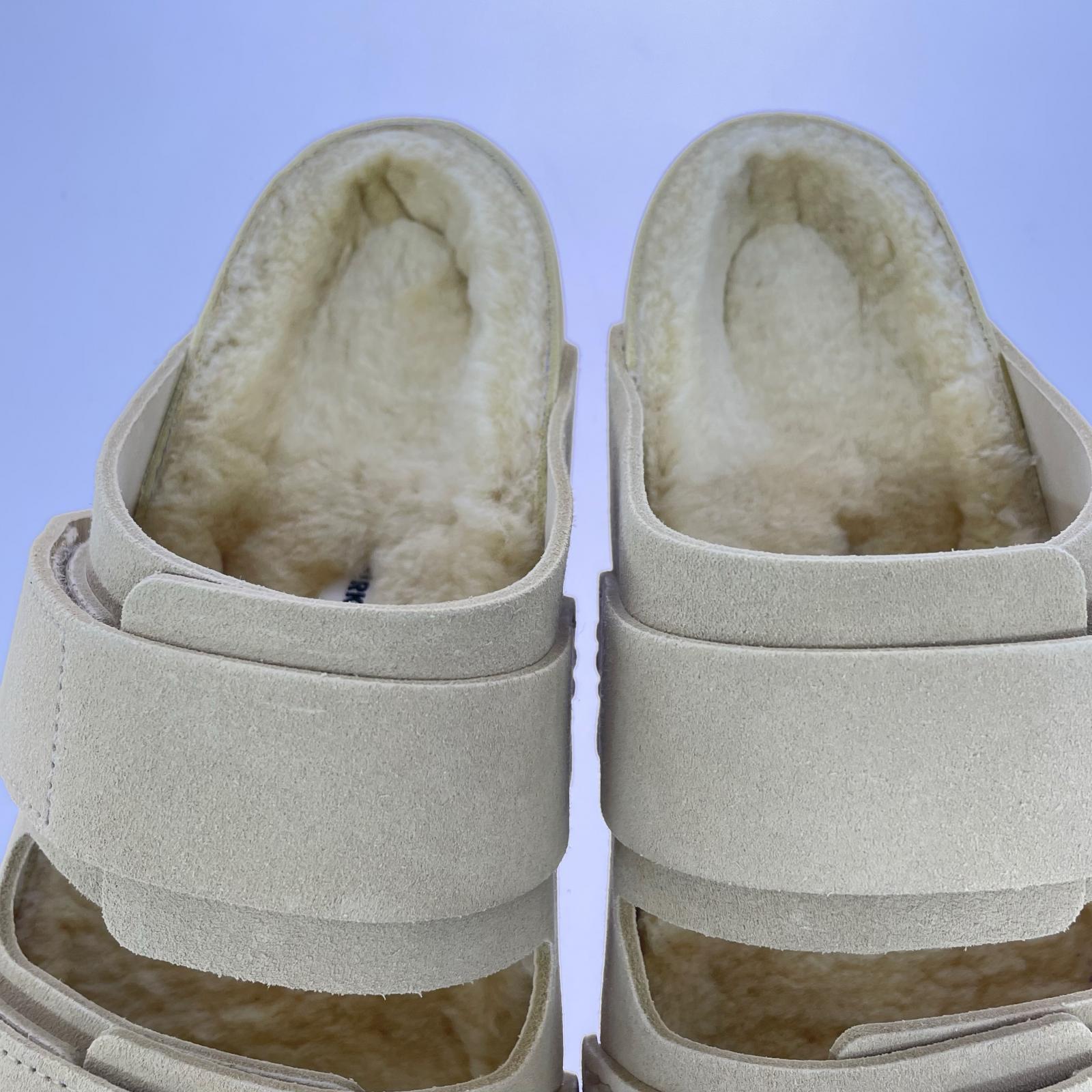 サンダル ×TEKLA Uji Suede スウェードストラップサンダル(26㎝) 26cm (US8 UK7 1/2 EU42) イエロー