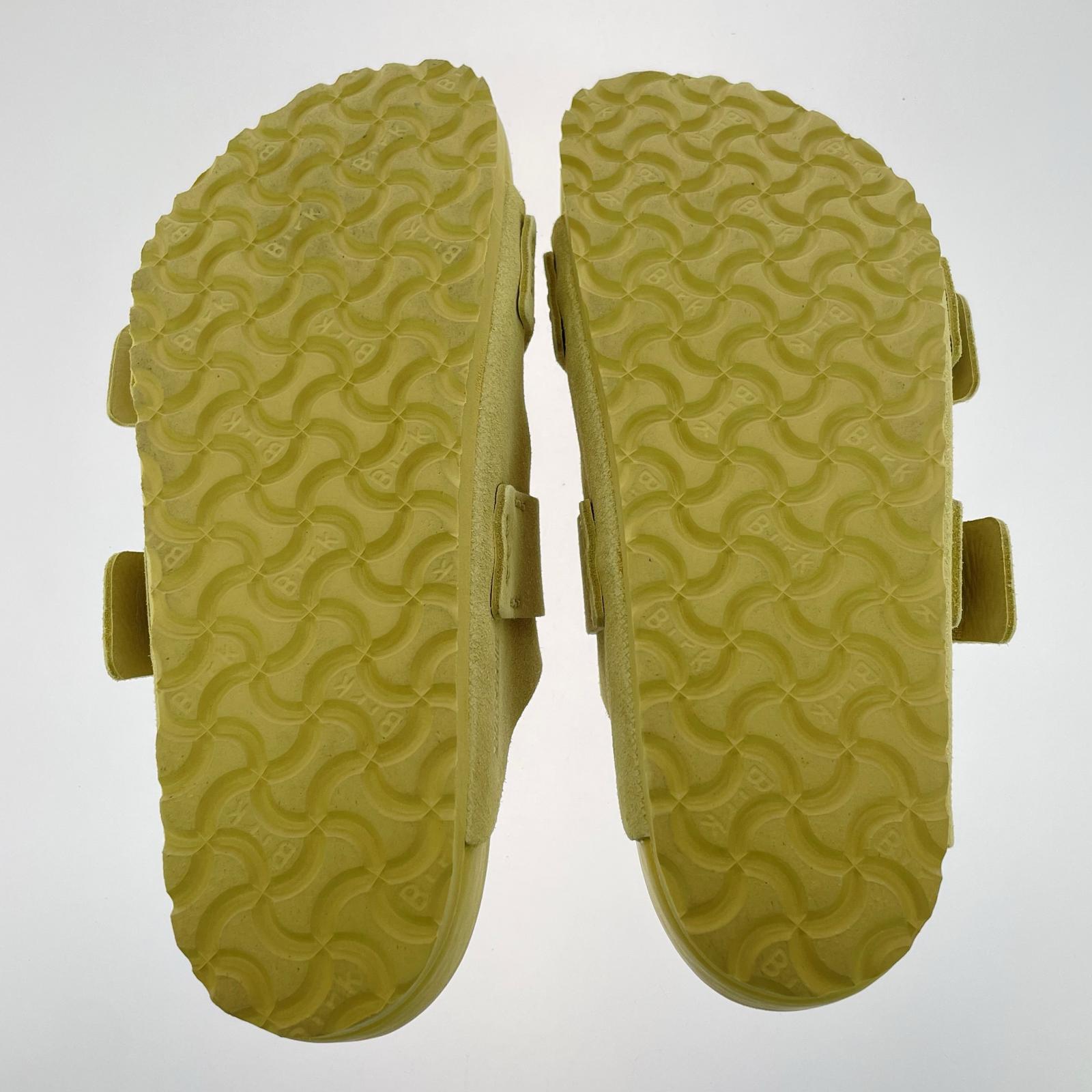 サンダル ×TEKLA Uji Suede スウェードストラップサンダル(26㎝) 26cm (US8 UK7 1/2 EU42) イエロー