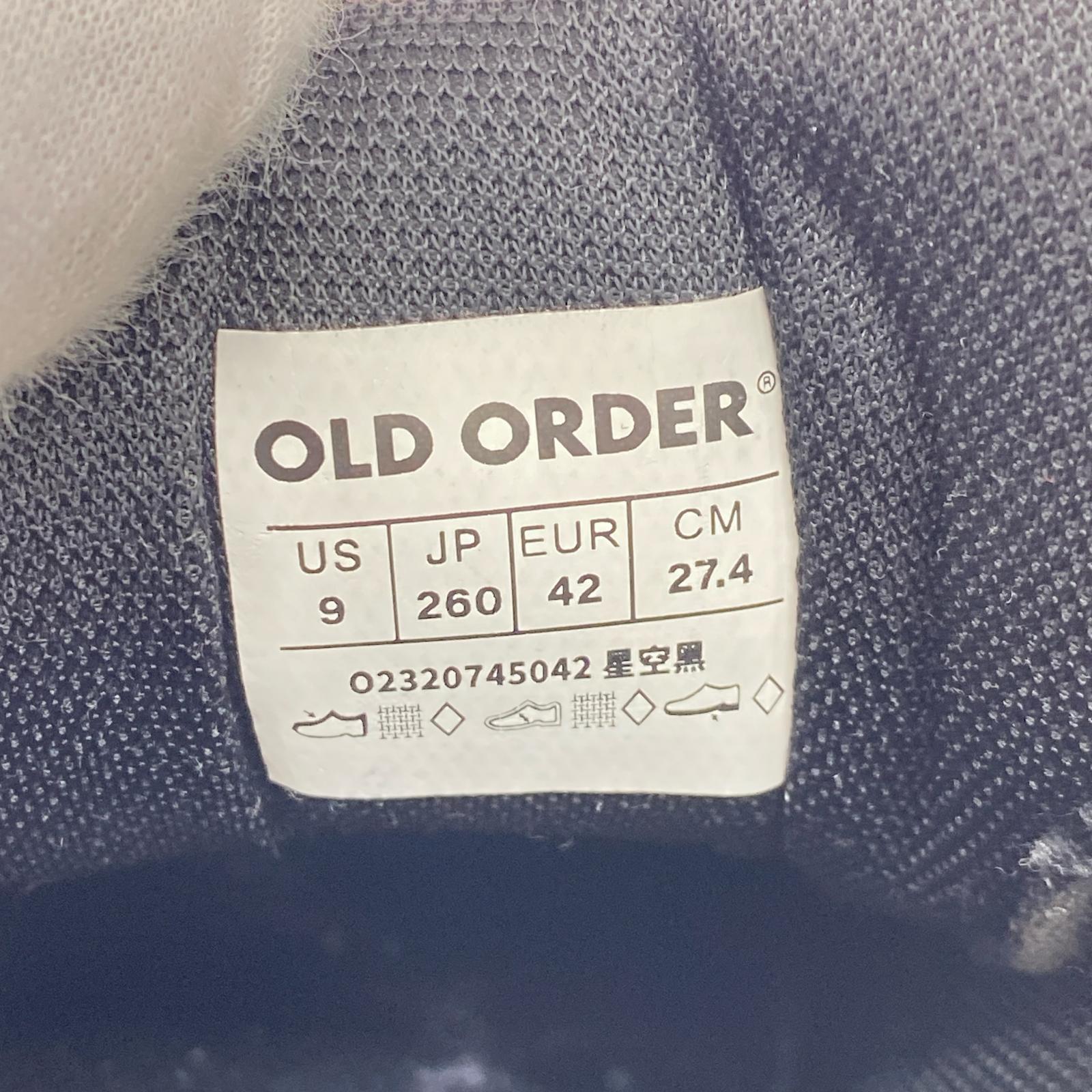 スニーカー Old order turbo S 42 27.5cm (US9 1/2 UK9 EU45) シルバー