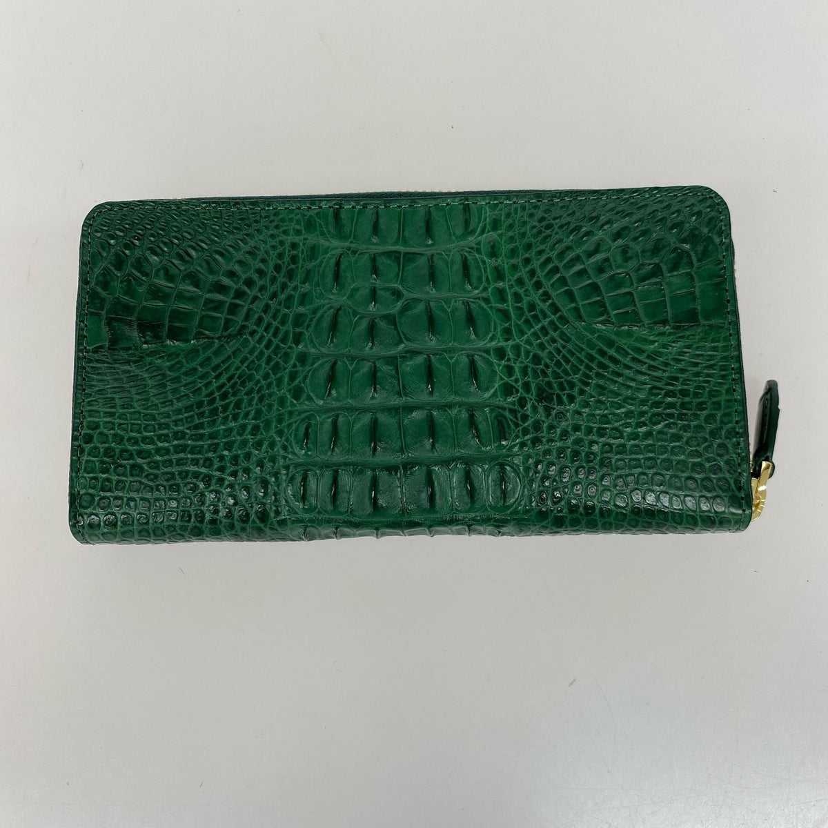 長財布 RODANIA クロコ レザーロングウォレット グリーン グリーン
