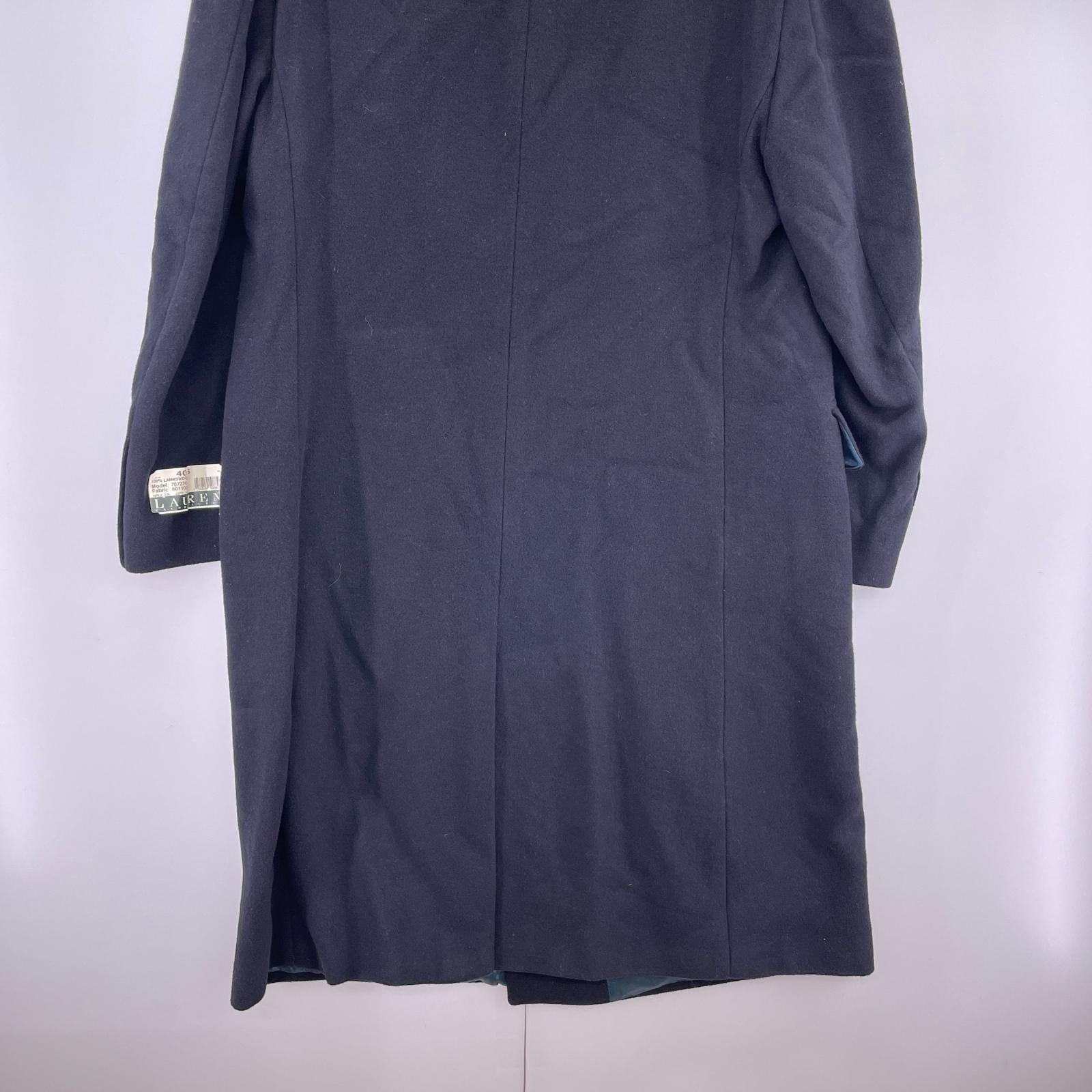 ジャケット ウールチェスターコート BLK