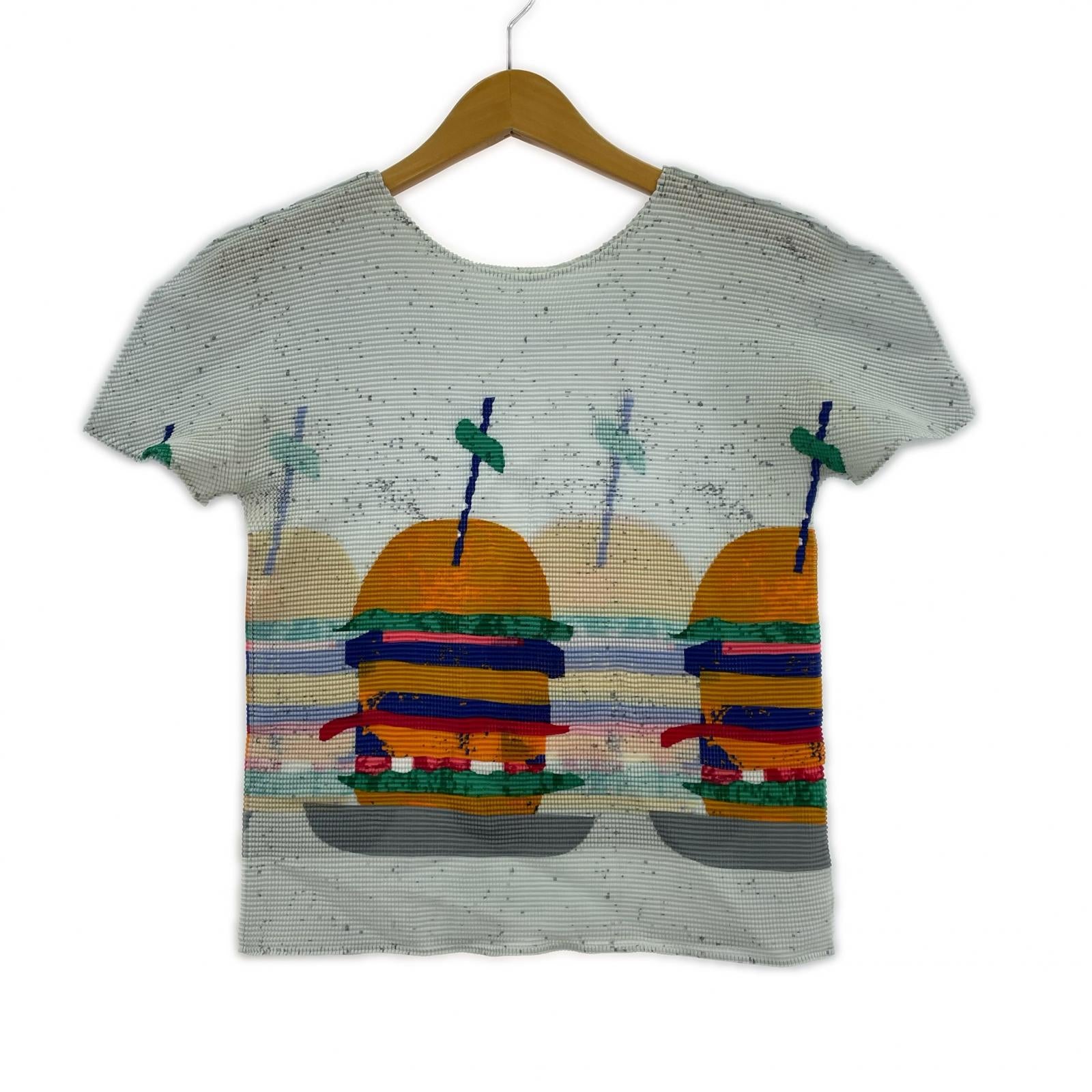 半袖Tシャツ 25SS me ISSEY MIYAKE ”MY TREATS” ホワイト ホワイト
