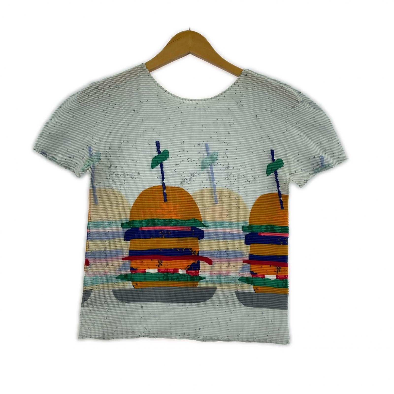 半袖Tシャツ 25SS me ISSEY MIYAKE ”MY TREATS” ホワイト ホワイト