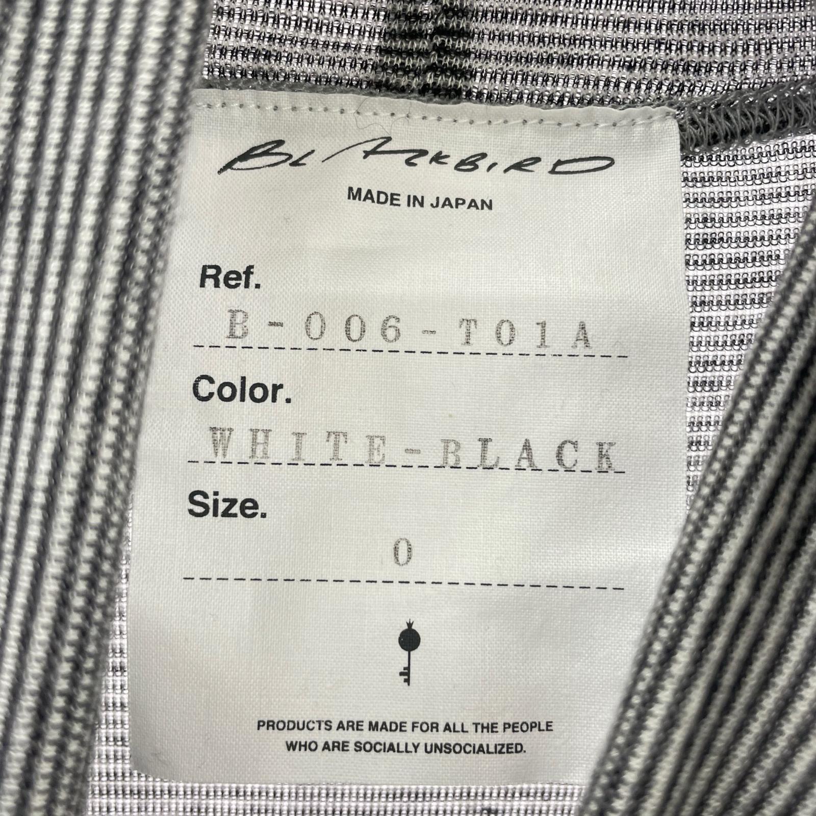 長袖Tシャツ BLACKBIRD 25AW turtle neck long sleeve 0 ブラック