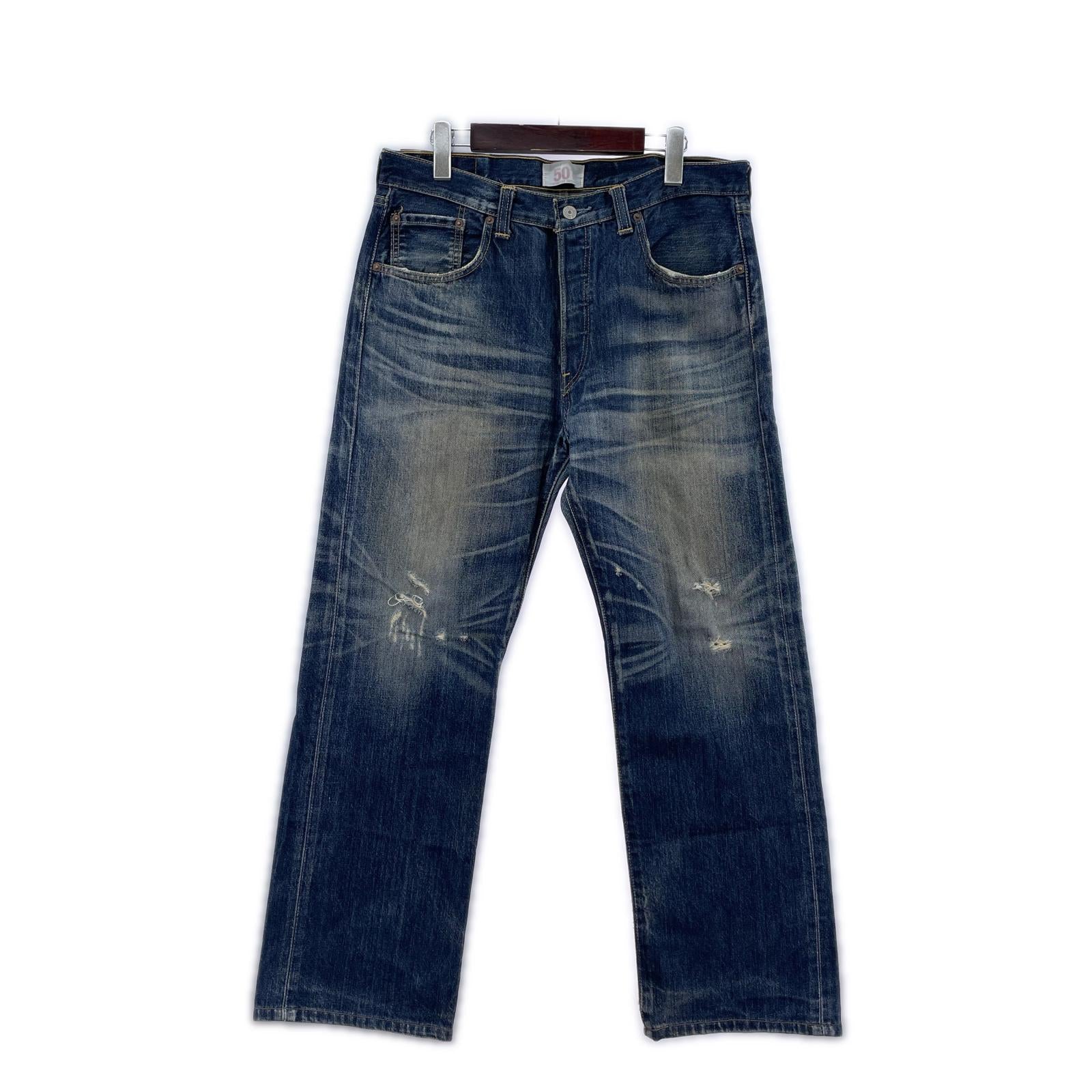 デニムパンツ 90-00s 501 W34 34 ブルー