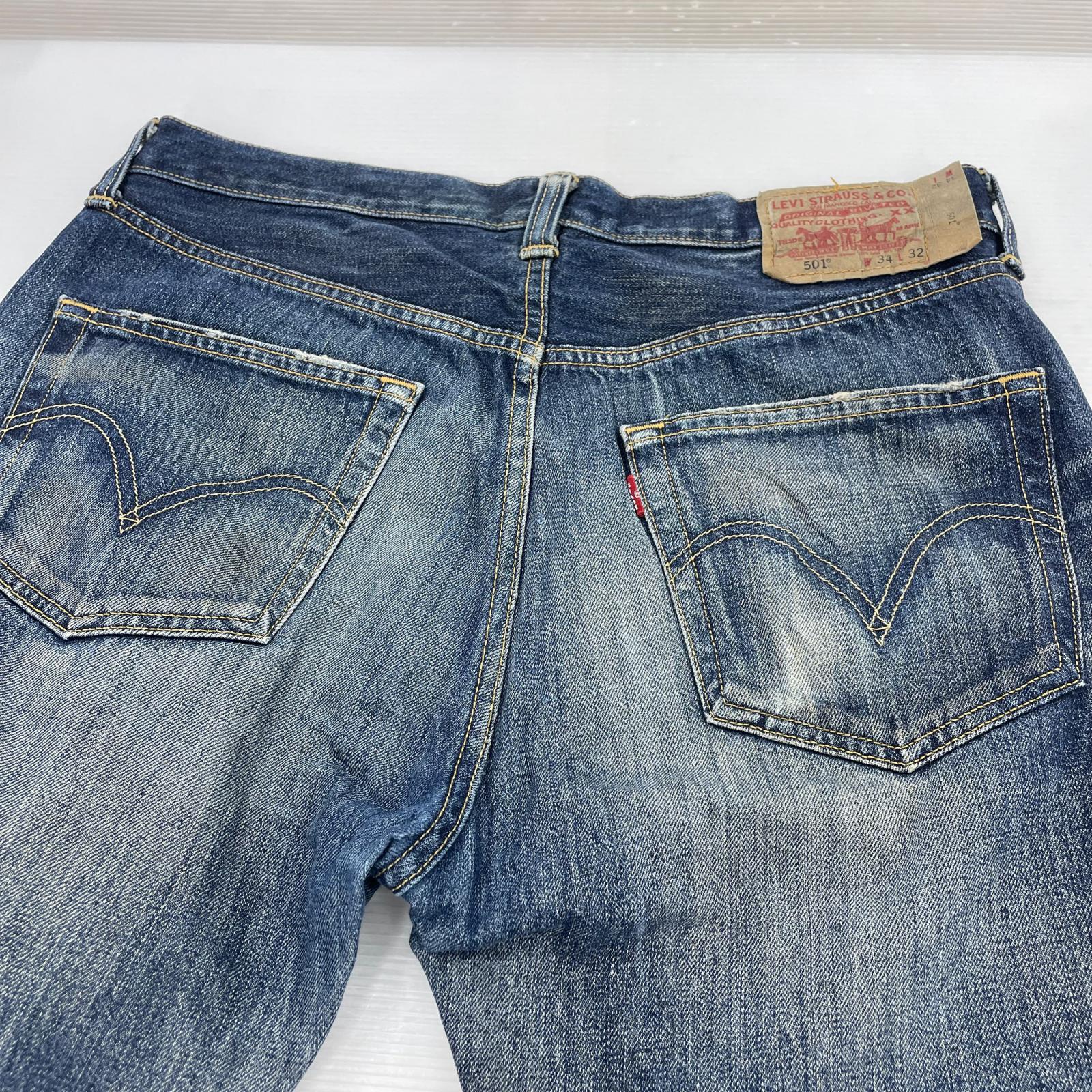 デニムパンツ 90-00s 501 W34 34 ブルー