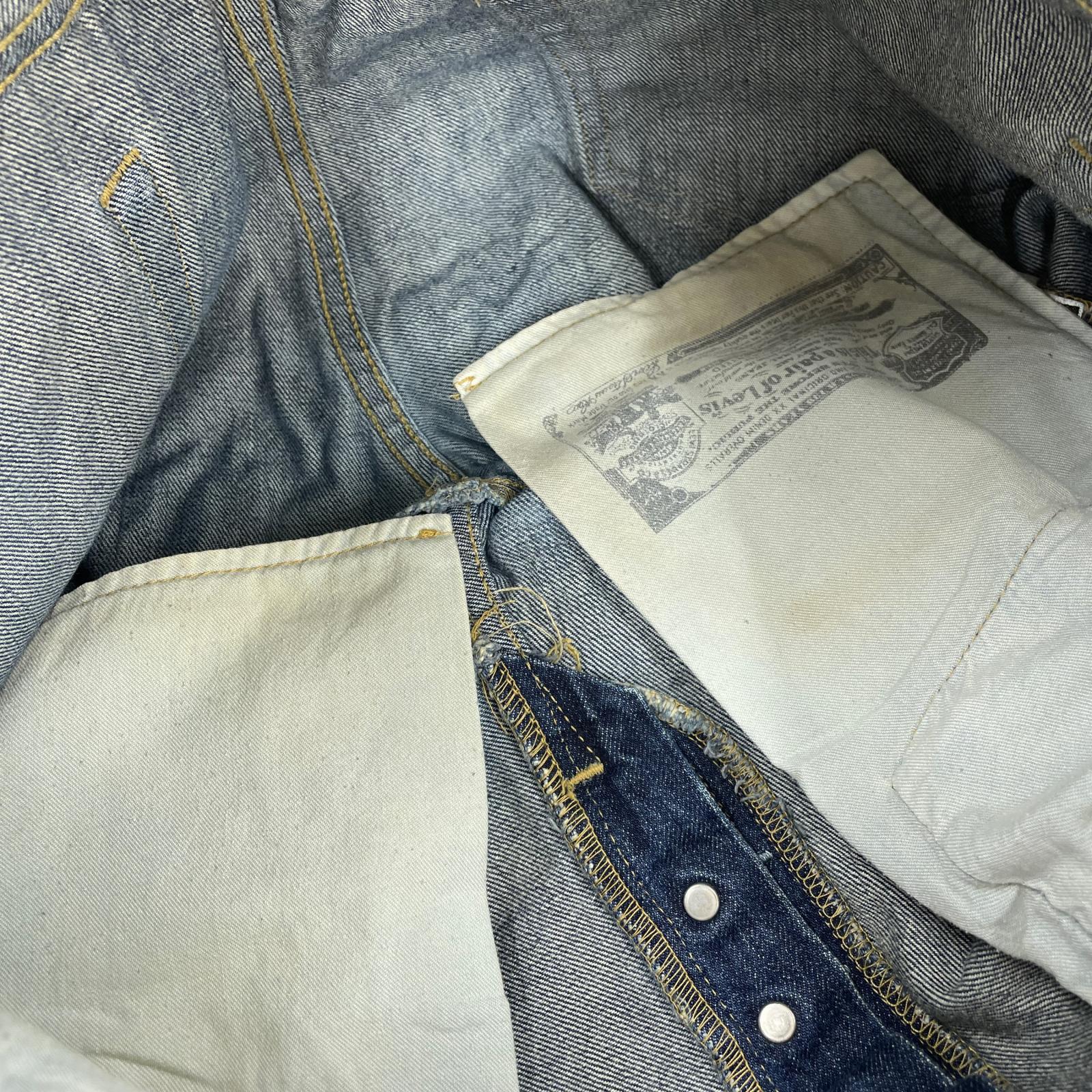 デニムパンツ 90-00s 501 W34 34 ブルー