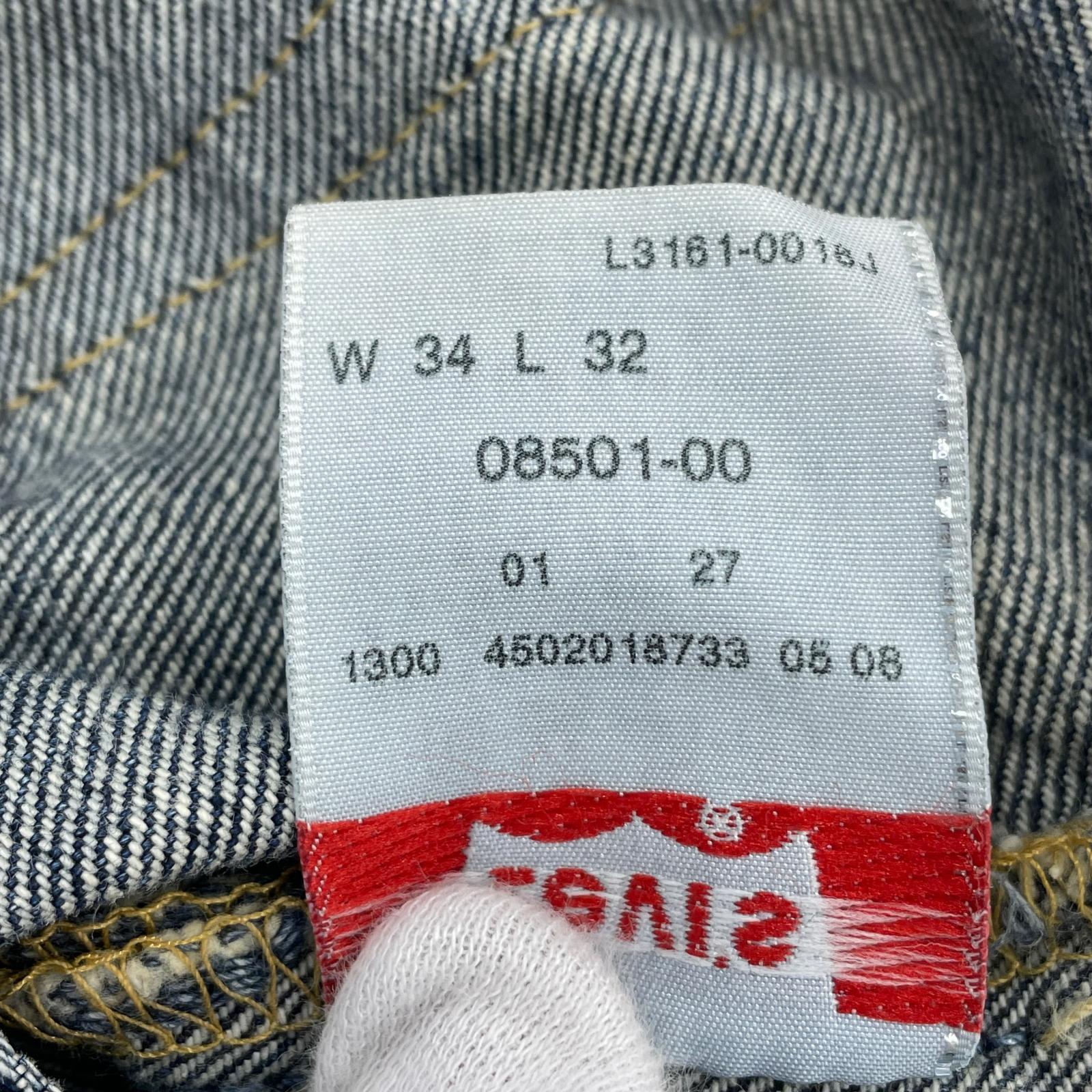 デニムパンツ 90-00s 501 W34 34 ブルー
