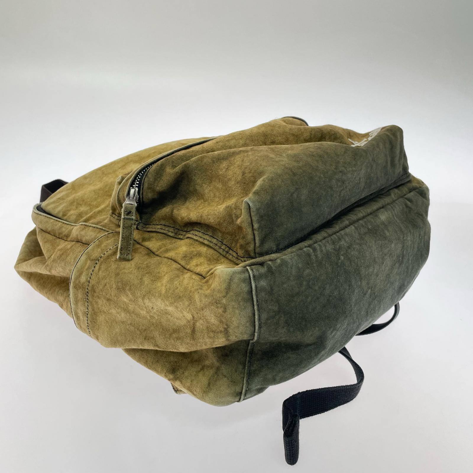 リュック・デイパック CANVAS BACKPACK ベージュ ブラウン