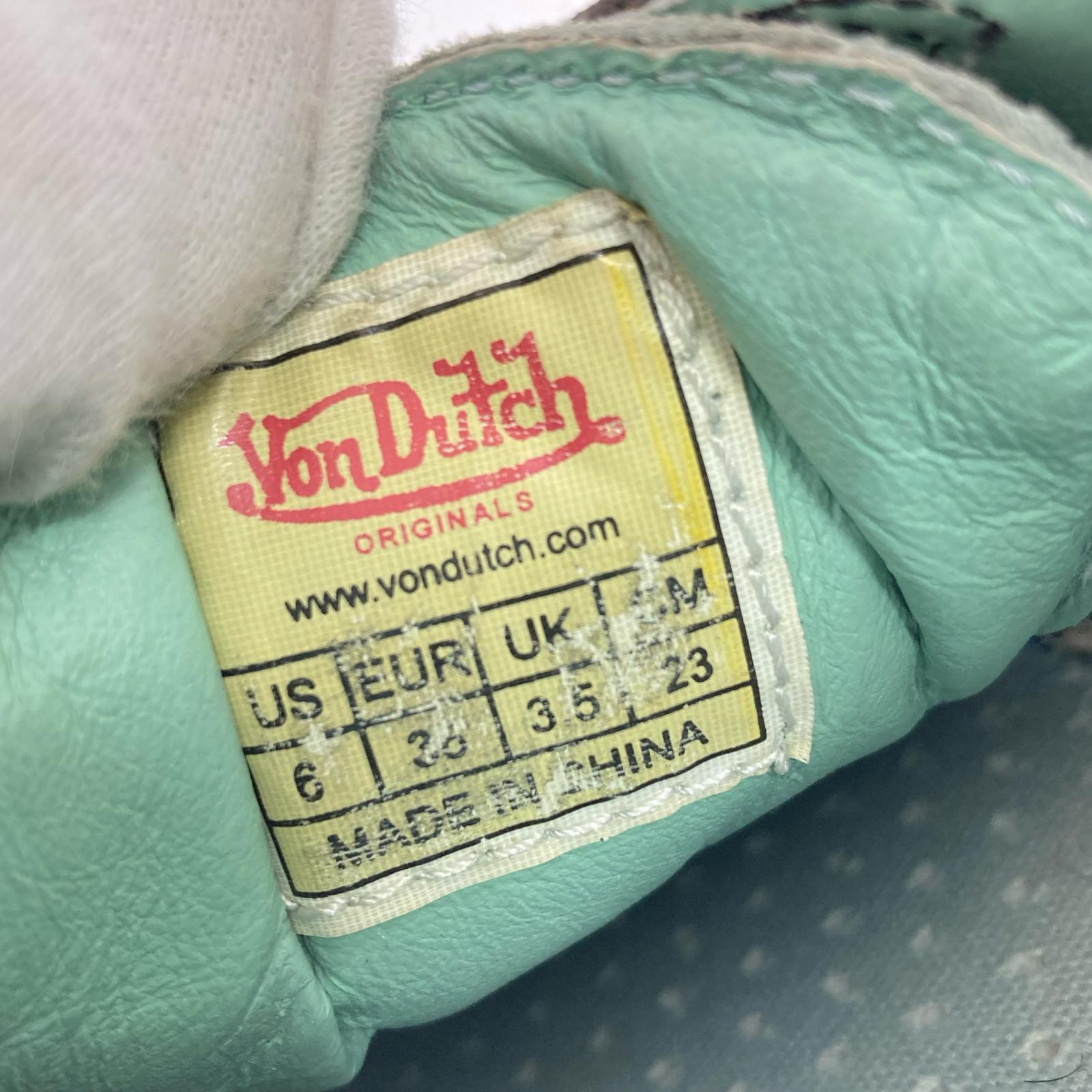 スニーカー Von Duch 23.5 23cm (US5 UK4 1/2 EU36) ブラウン
