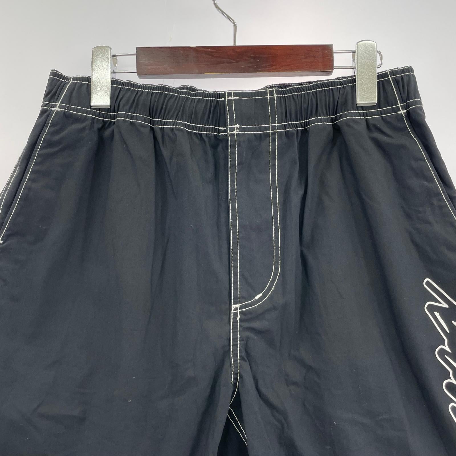 ショートパンツ コットン 黒(M) M ブラック