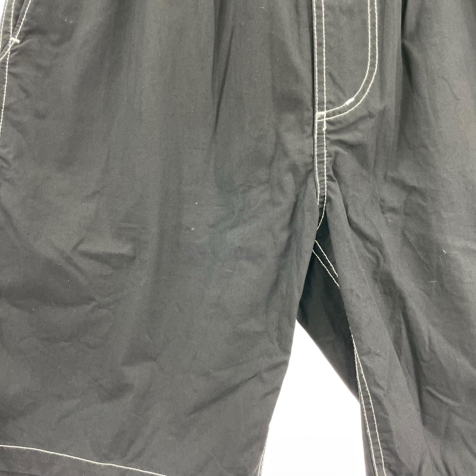 ショートパンツ コットン 黒(M) M ブラック