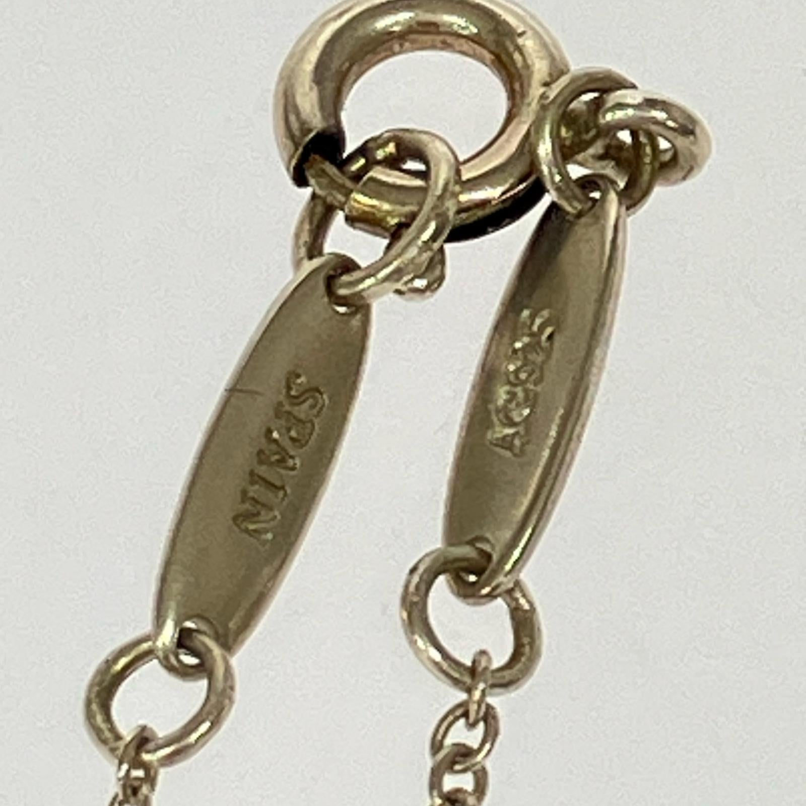 エレサ・ペレッティ オープンハート 925刻印 ネックレス