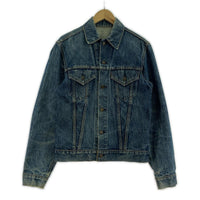 デニムジャケット 70s 70505-0217 4th デニムジャケット ボタン裏刻印52 ブルー