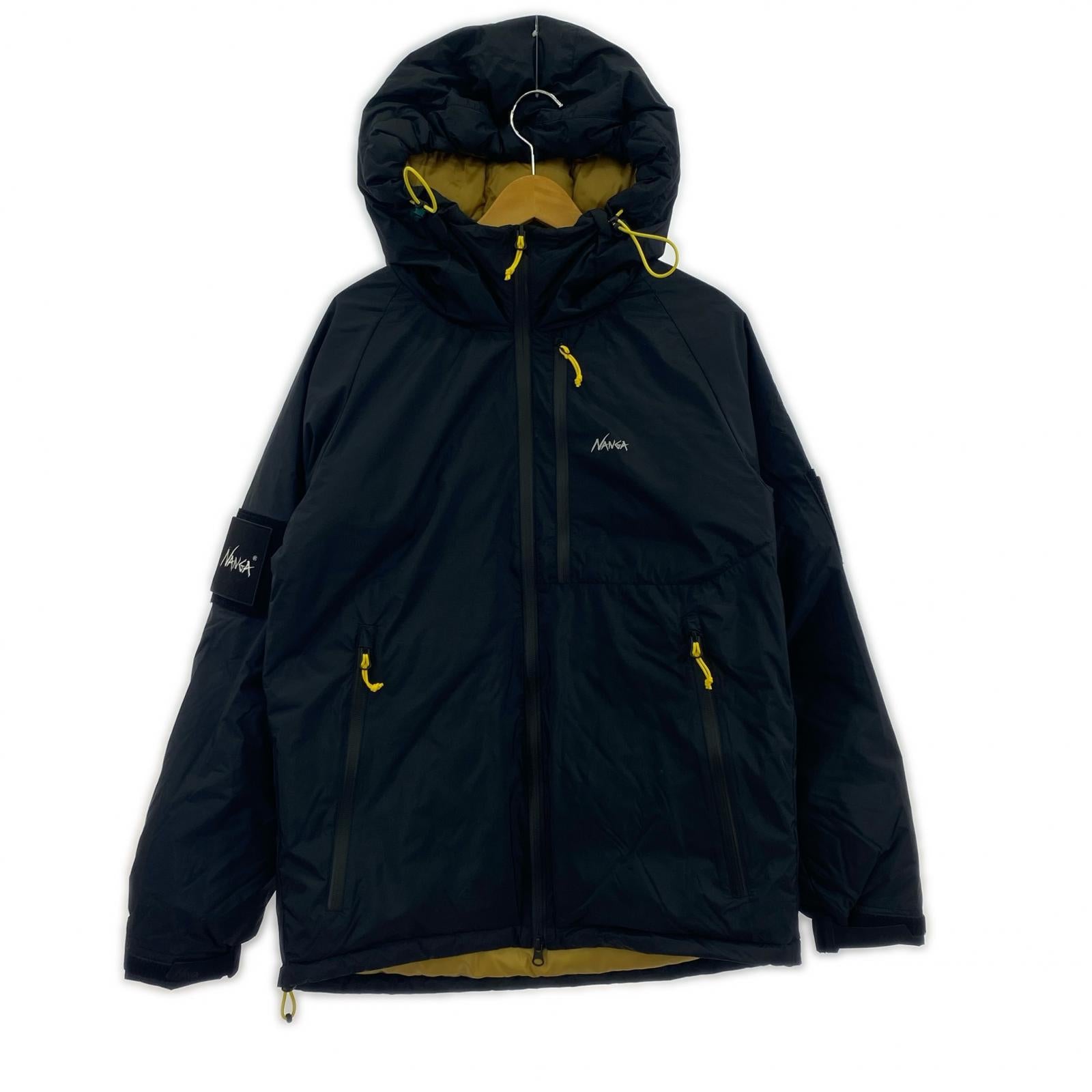 ダウンジャケット ×天下一品 AURORA TEX DOWN JACKET 黒 M M ブラック