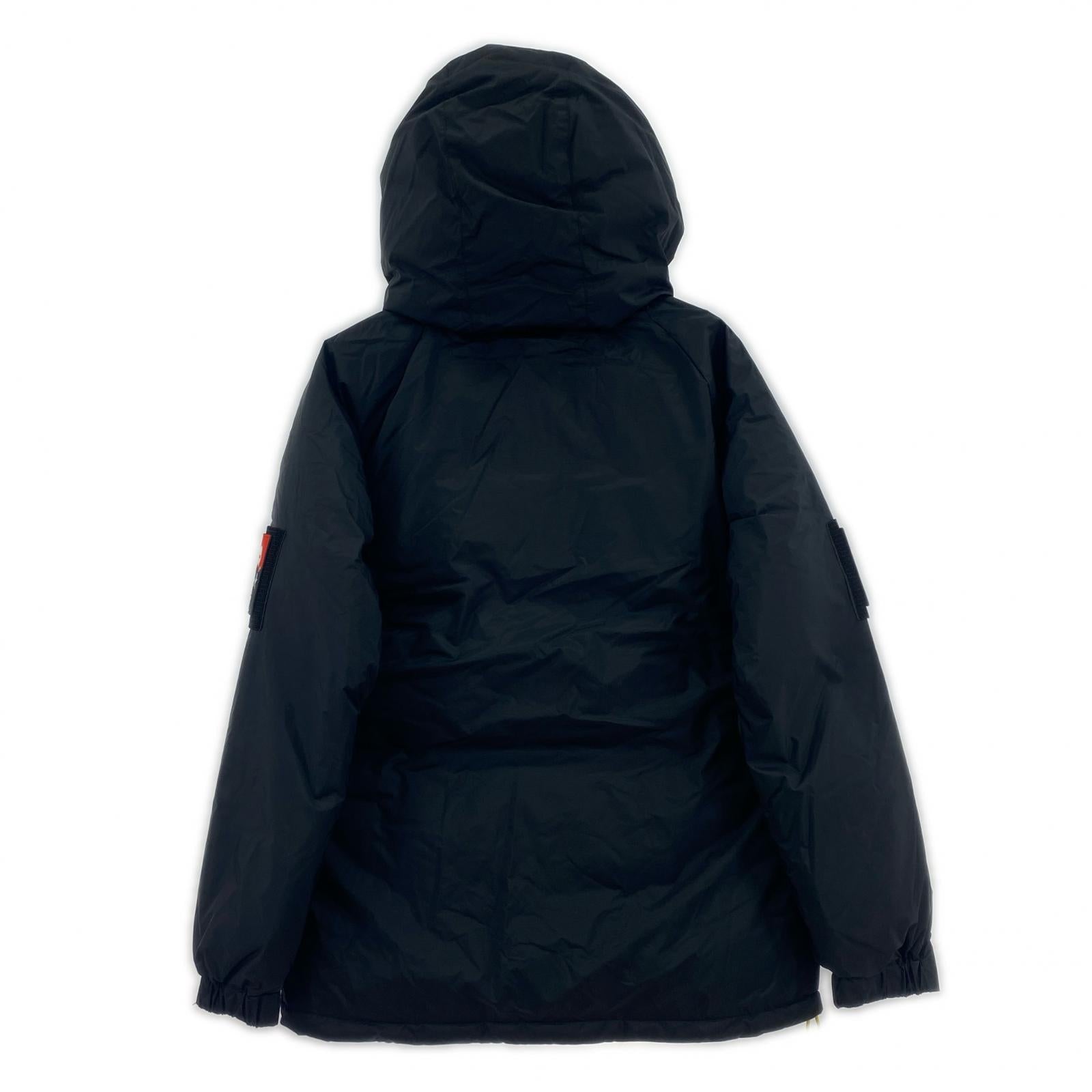ダウンジャケット ×天下一品 AURORA TEX DOWN JACKET 黒 M M ブラック