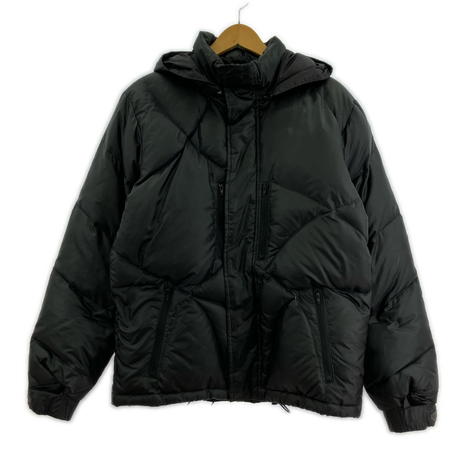 ダウンジャケット OAKLEY 00s random stitch down jacket 黒 (S) S ブラック