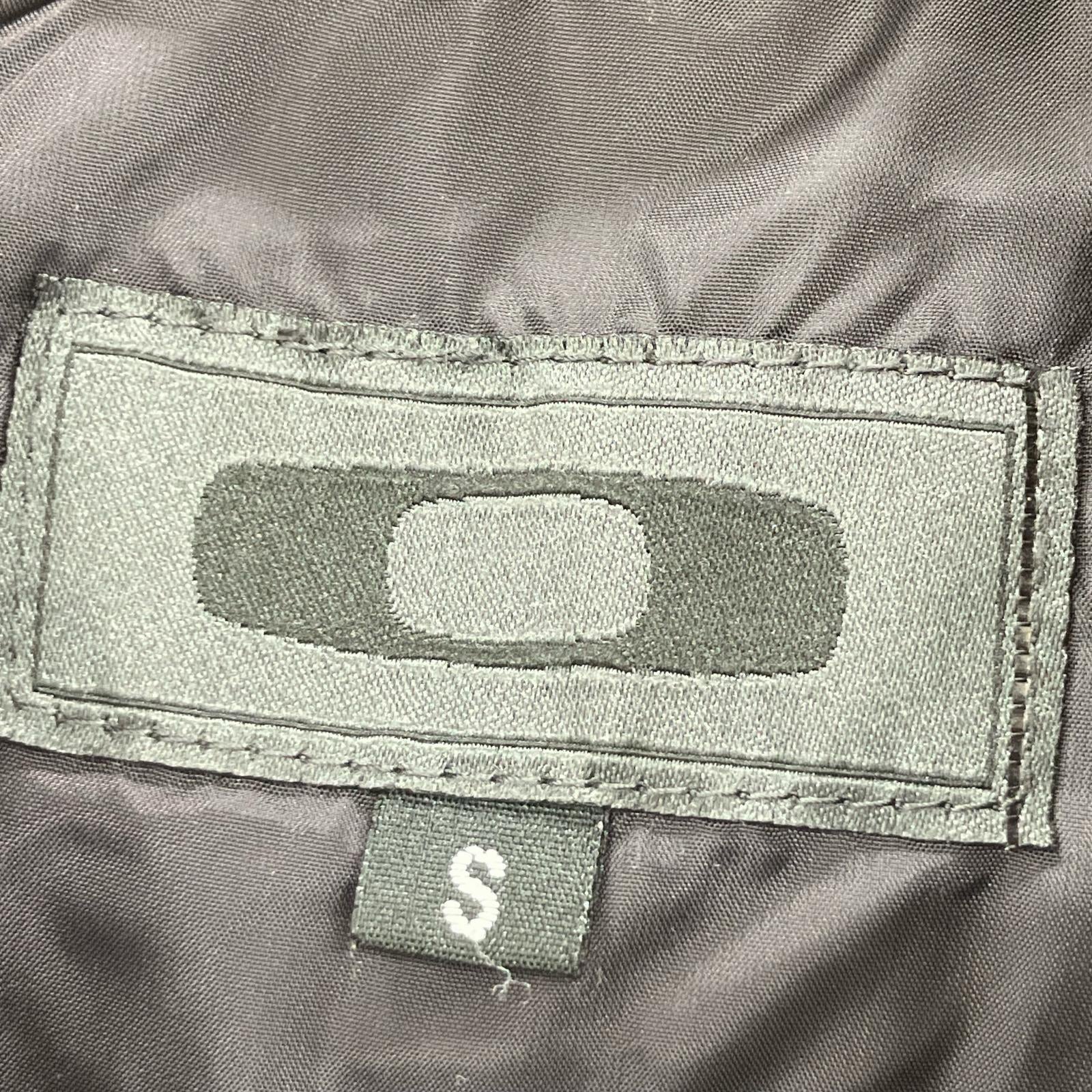 ダウンジャケット OAKLEY 00s random stitch down jacket 黒 (S) S ブラック
