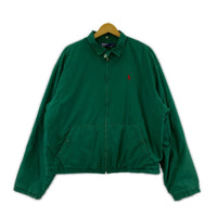 ジャケット スウィングトップ 裏あり 緑 (L) L