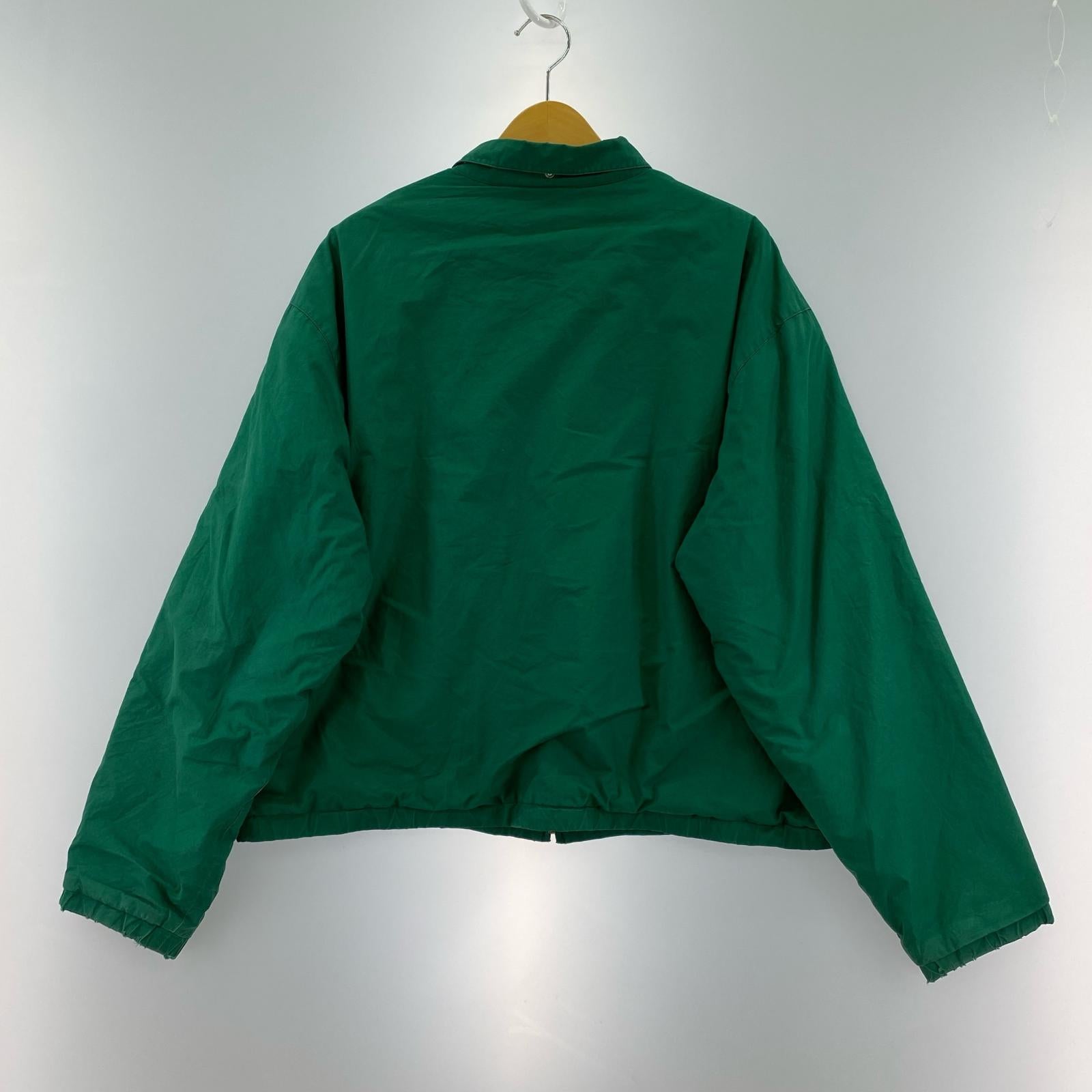 ジャケット スウィングトップ 裏あり 緑 (L) L