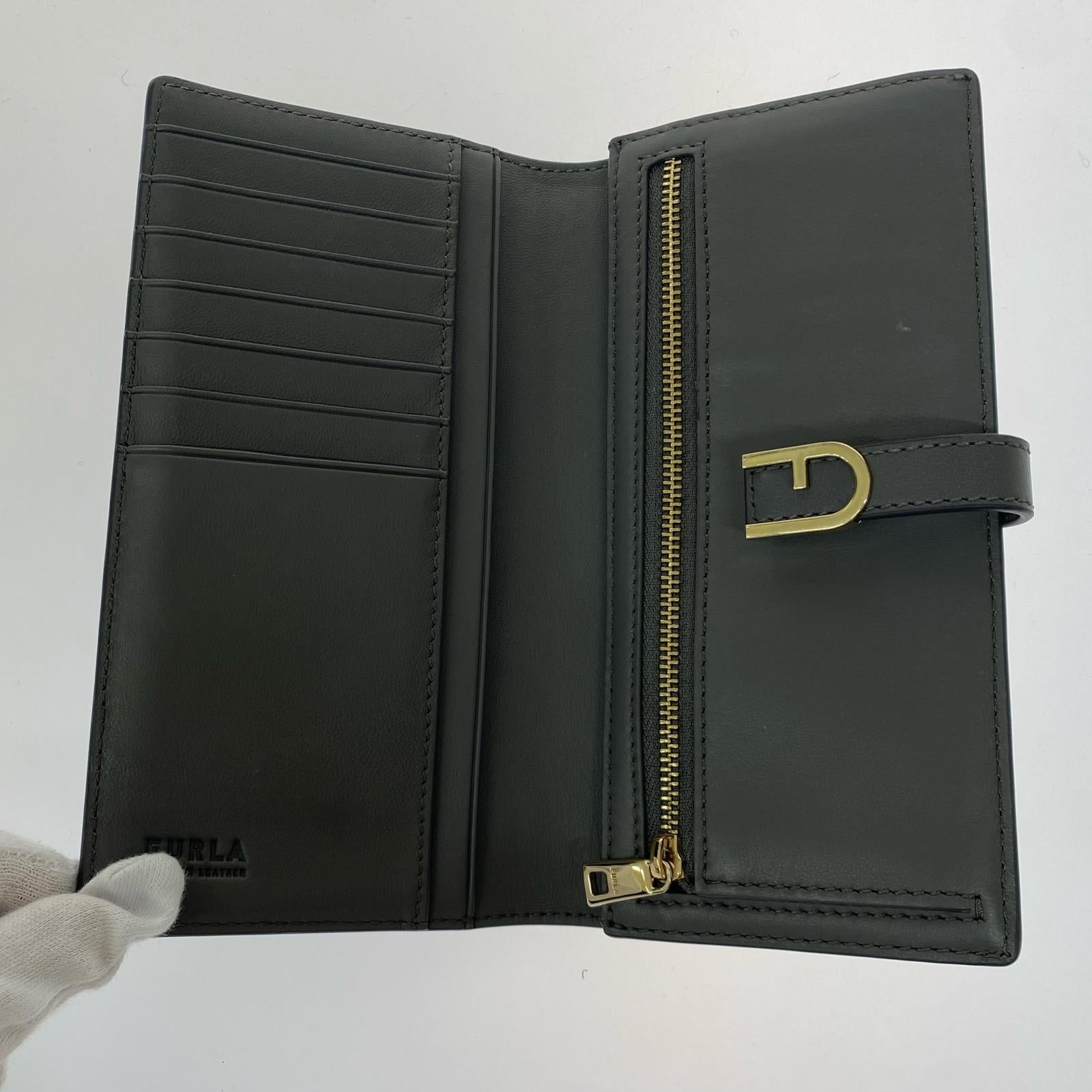 長財布 FURLA 長財布 グレー