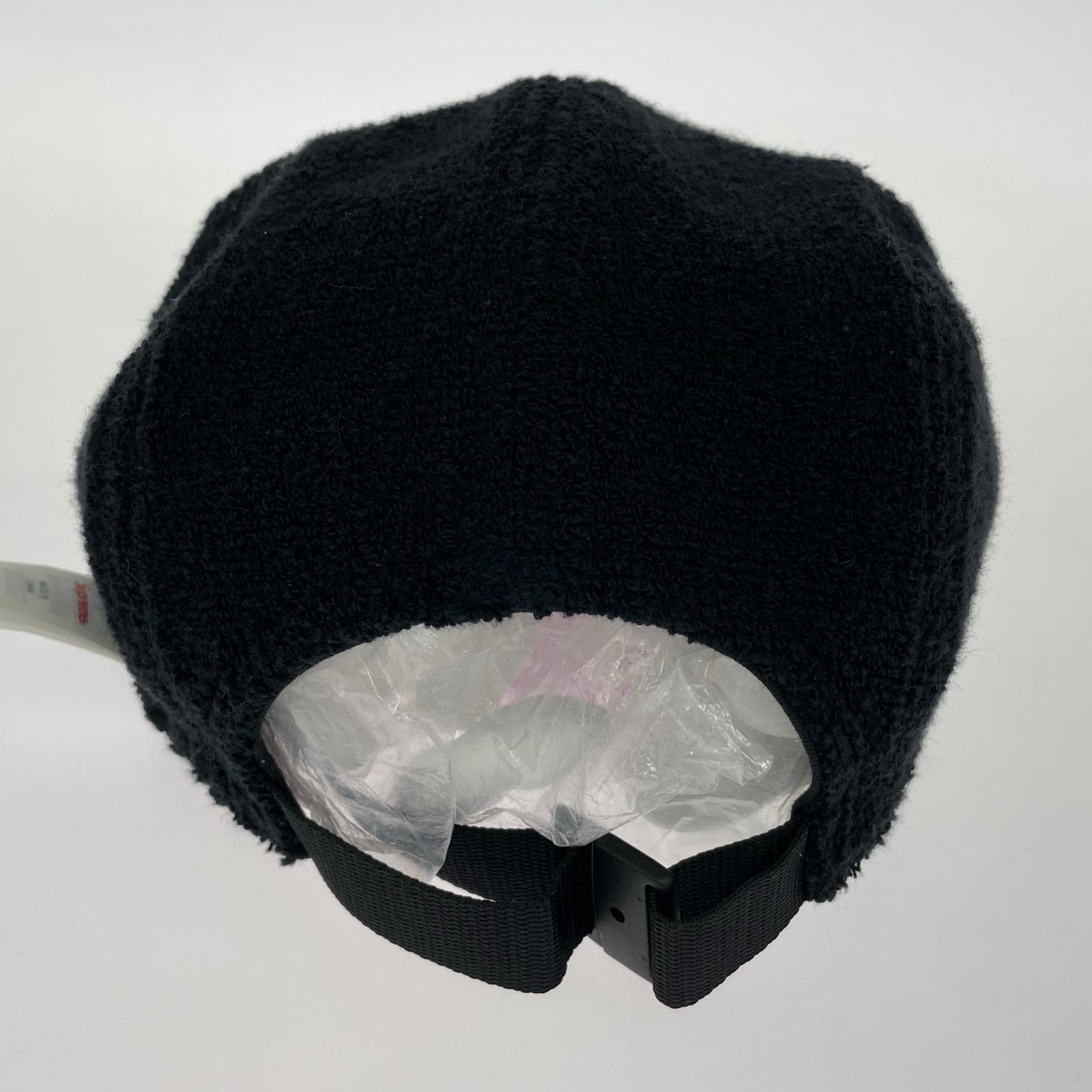 キャップ Reversible Terry Camp Cap/黒 ブラック