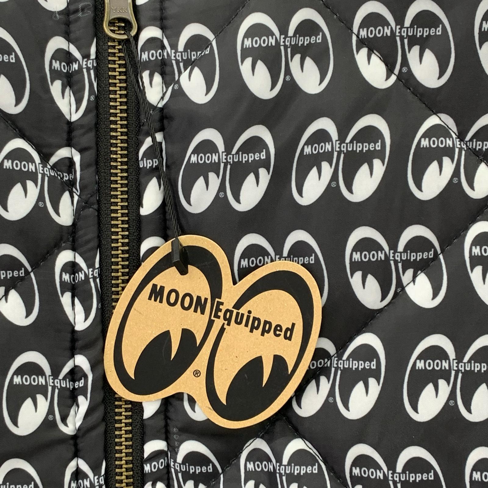 その他アウター MOON Equipped Star リバーシブル ベスト 黒 XL ブラック