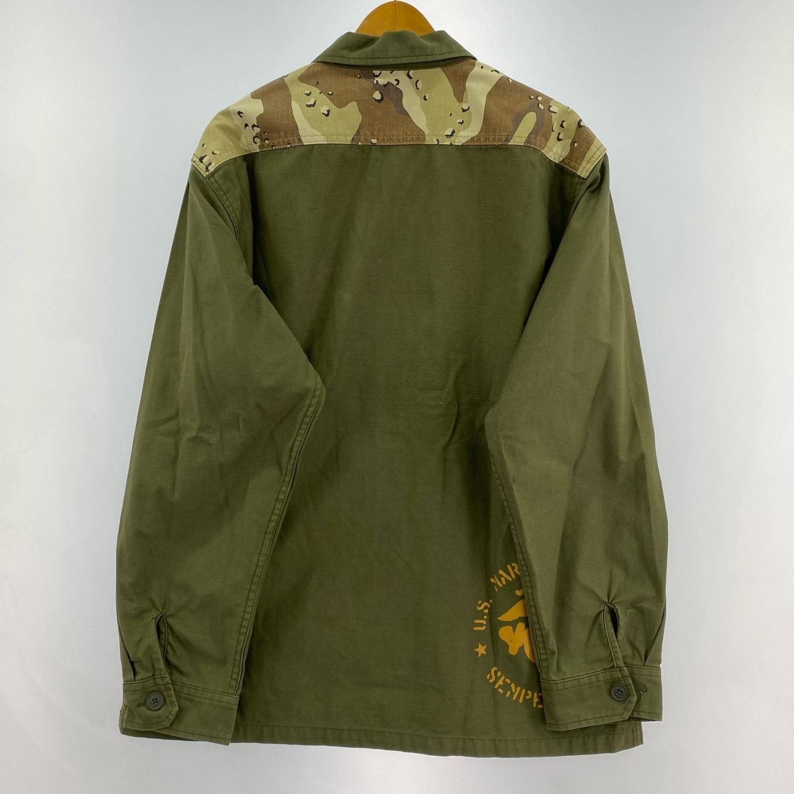 ジャケット AVIREX ミリタリーシャツジャケット (XL)