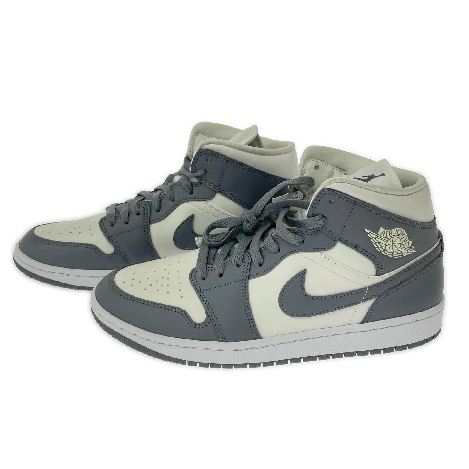 スニーカー WMNS AIR JORDAN 1 MID 28cm 28cm (US10 UK9 1/2 EU46) グレー