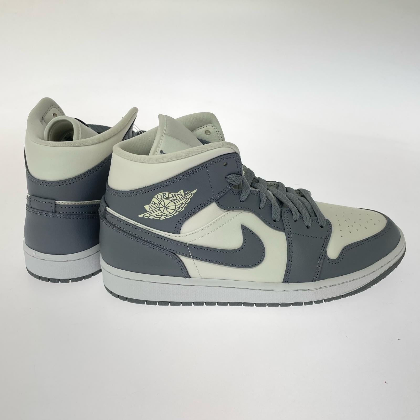 スニーカー WMNS AIR JORDAN 1 MID 28cm 28cm (US10 UK9 1/2 EU46) グレー