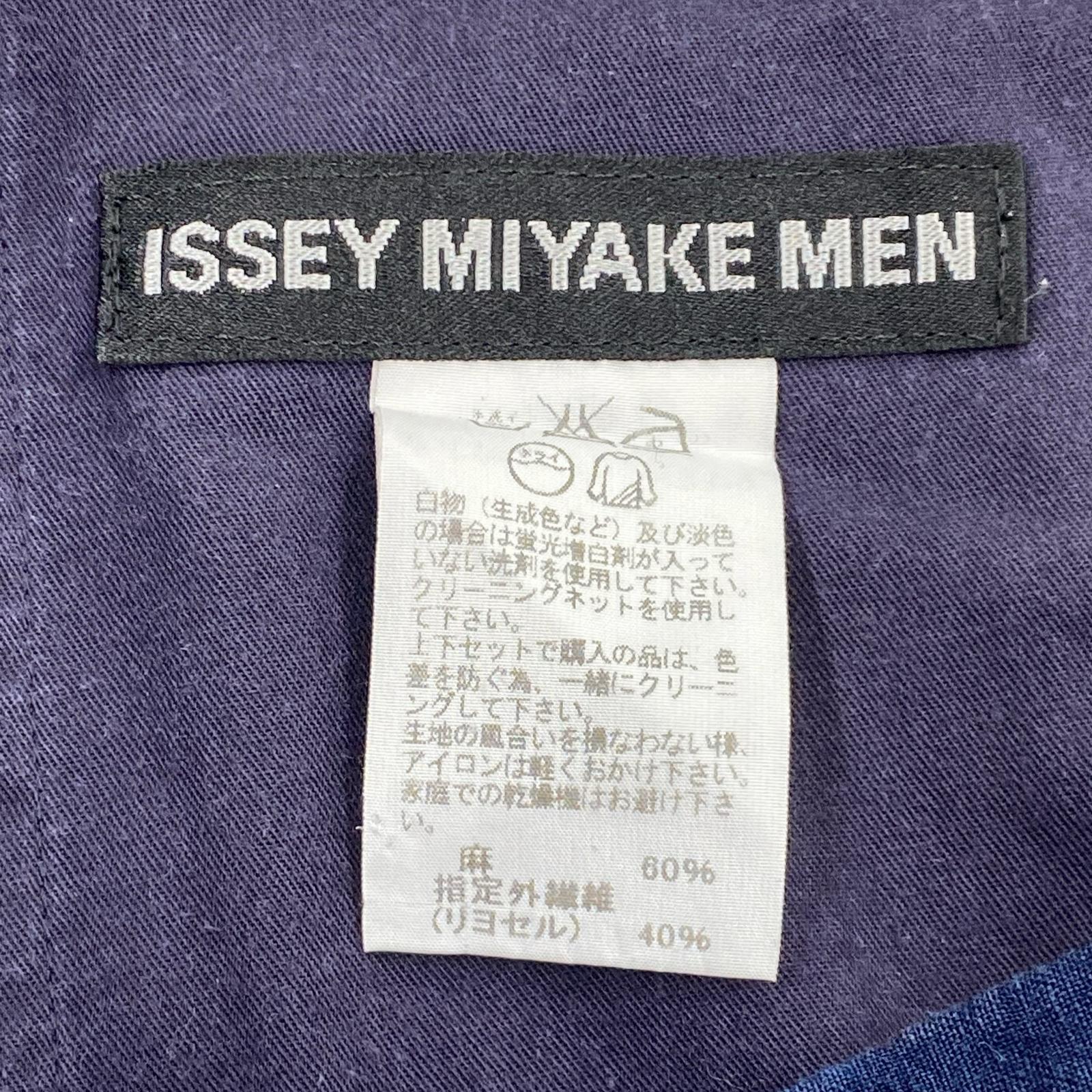 パンツ リネン混 ネイビー 3 ネイビー