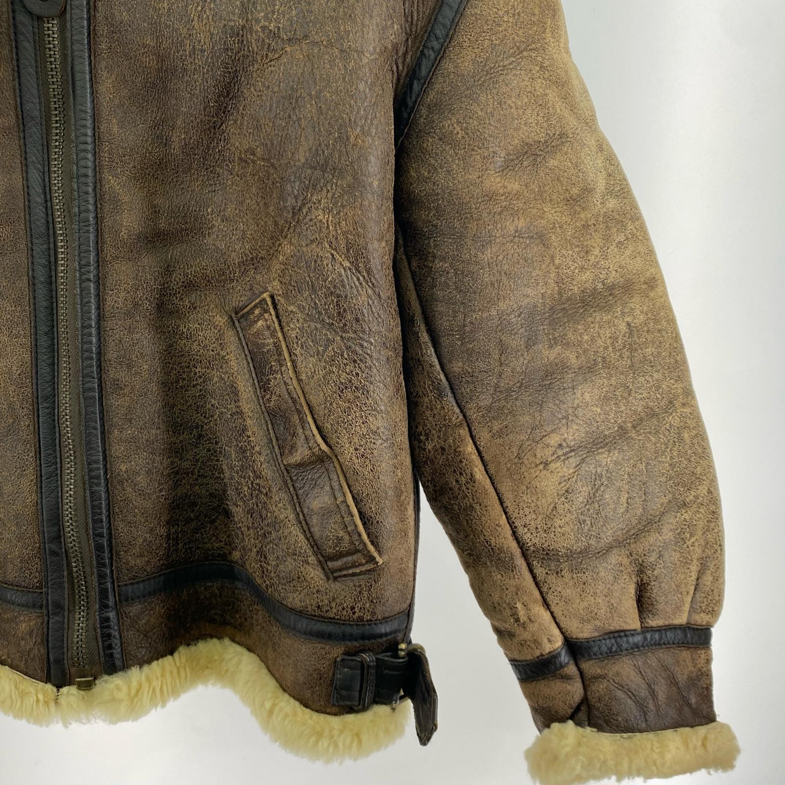ジャケット MILANO CONNECTION B-3 M M ブラウン