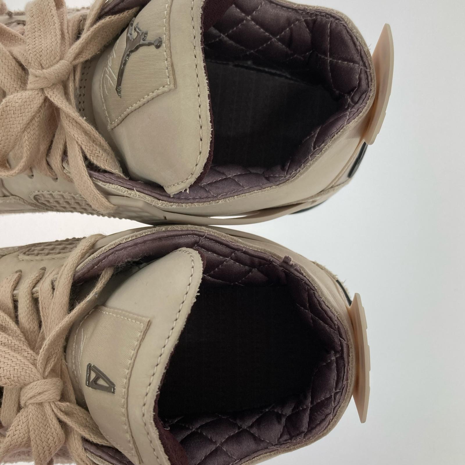 スニーカー ×A MA MANIERE AJ4 FOSSIL STONE 25cm 25cm (US7 UK6 1/2 EU40) ベージュ